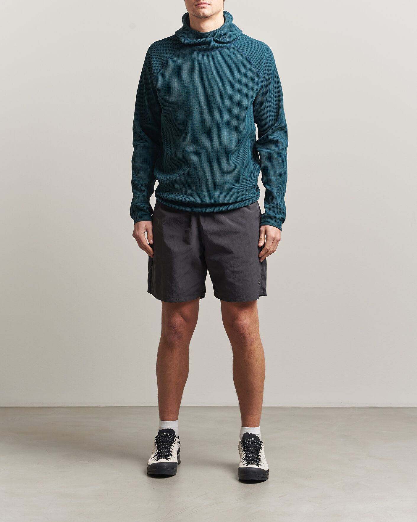 Herren | Pullover | Goldwin | WF Light Long Sleeve Hoodie Kokiran Green