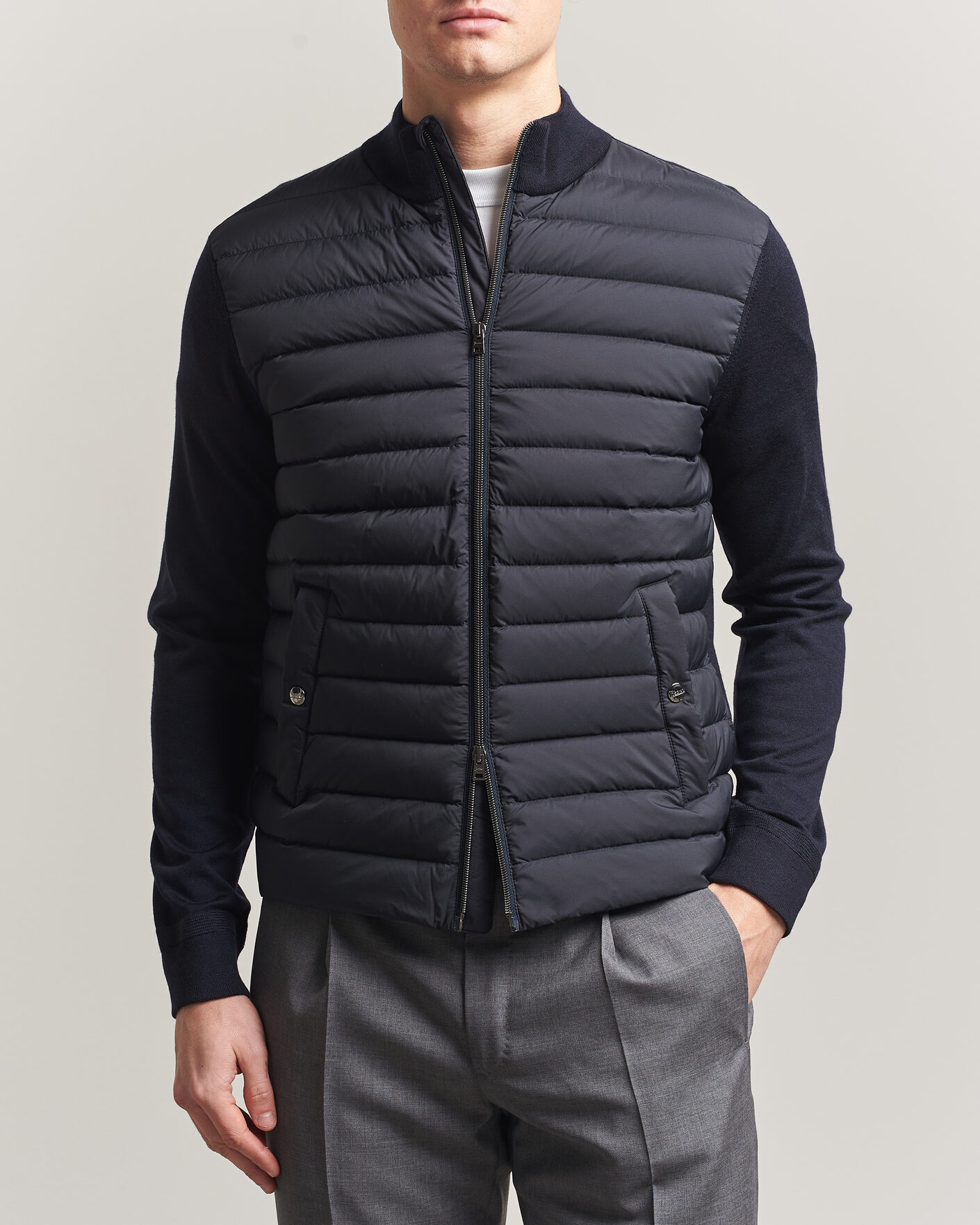 Herren | Jacken | Herno | Luxury Hybrid Jacket Navy