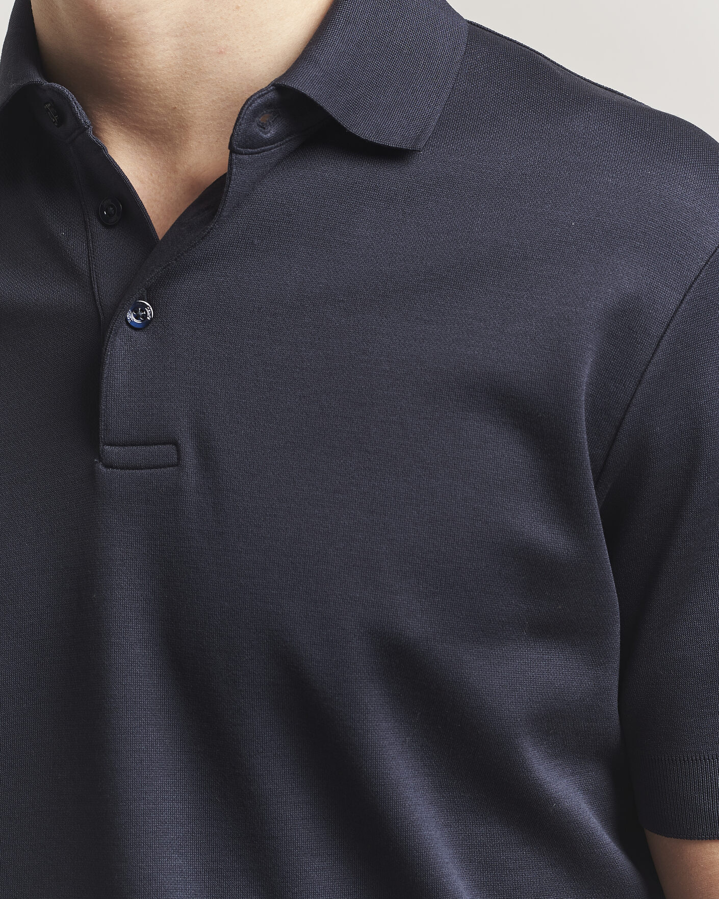 Herren | Poloshirts | Herno | Micro Piquet Polo Navy