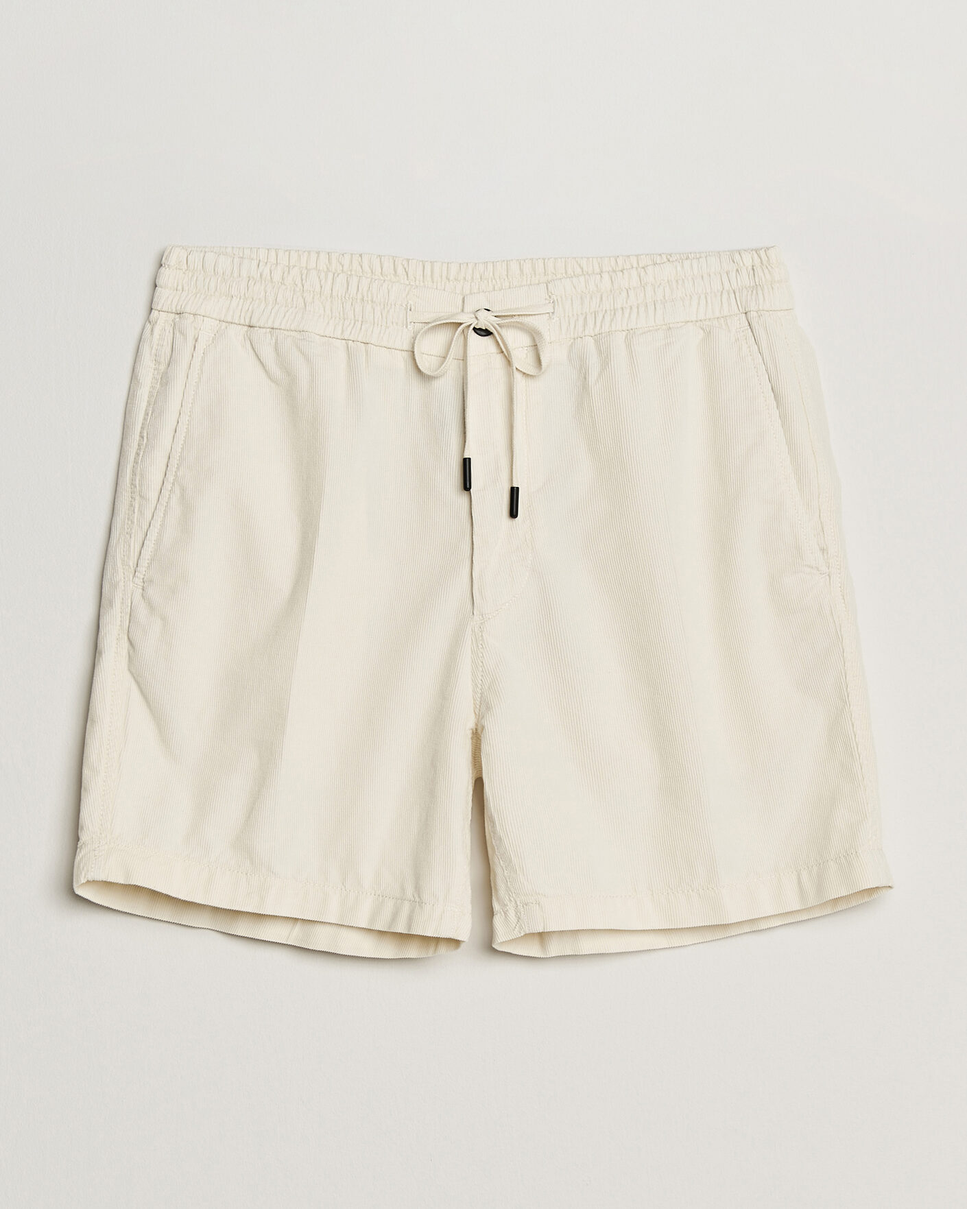 Herren | Shorts | Incotex | Baby Corduroy Drawstring Shorts Off White