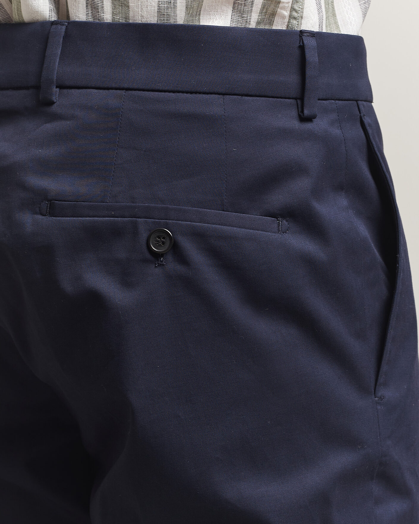 Herren | Hosen | Incotex | Regular Fit Flexgab Cotton Chinos Navy