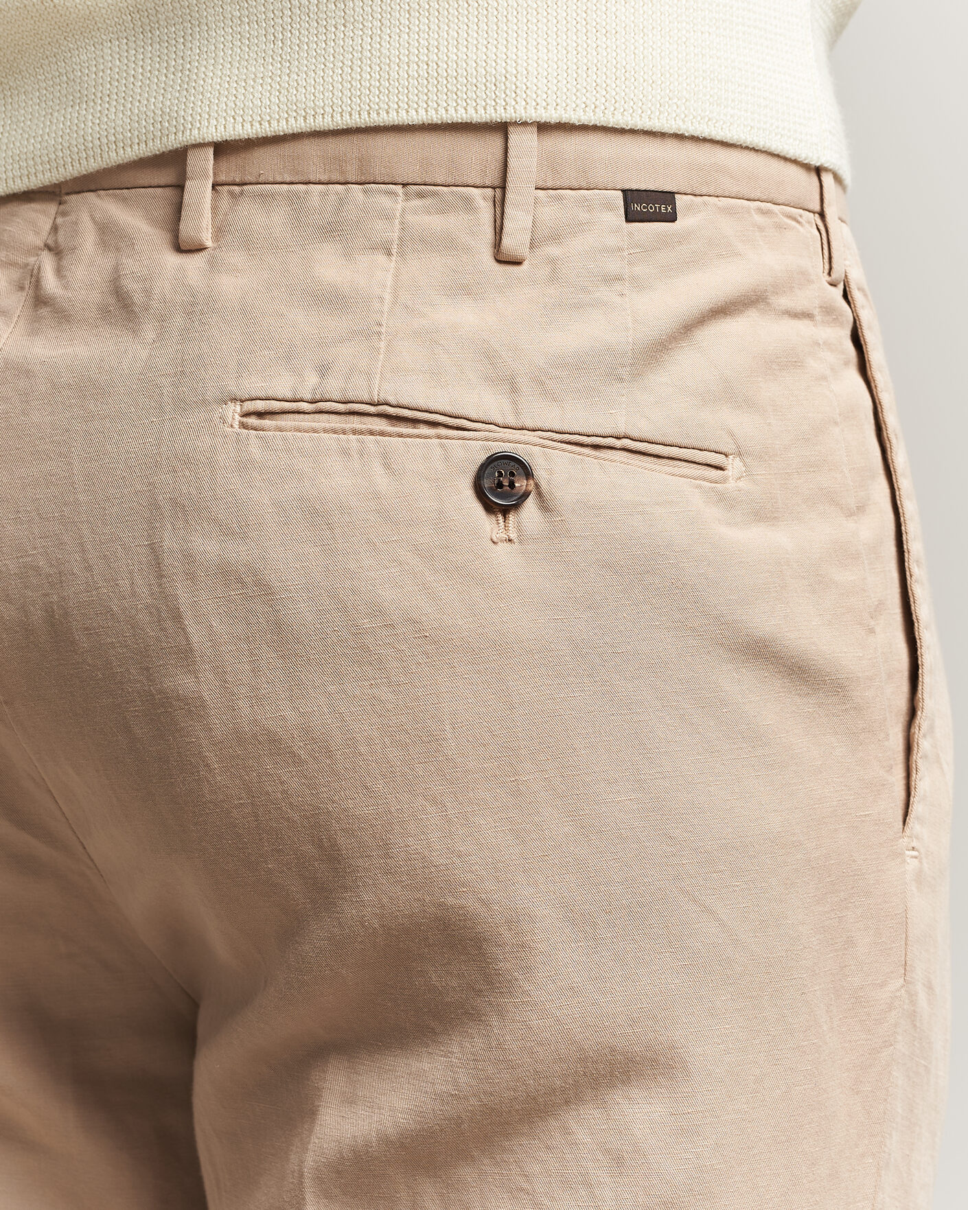 Herren | Hosen | Incotex | Regular Fit Chinolino Trousers Beige