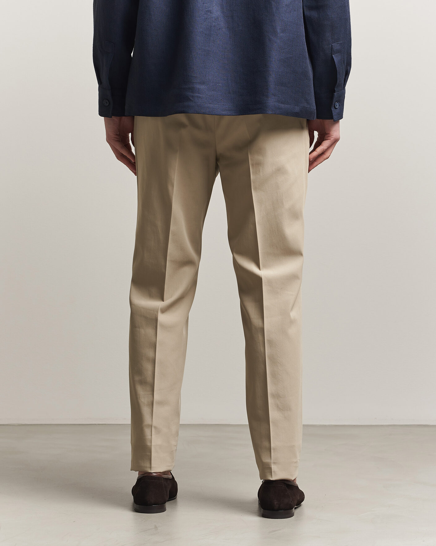 Herren | Hosen | Incotex | Ice Cotton Twill Pants Sand