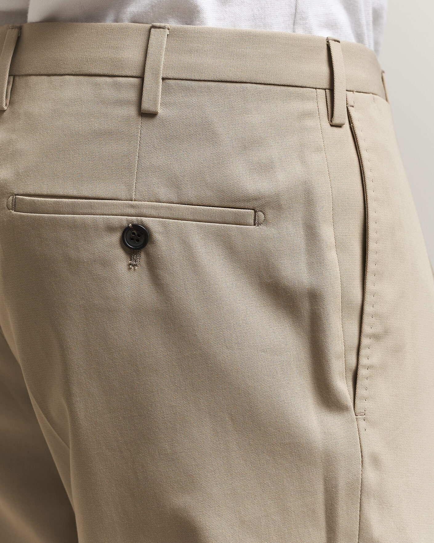 Herren | Hosen | Incotex | Ice Cotton Twill Pants Sand