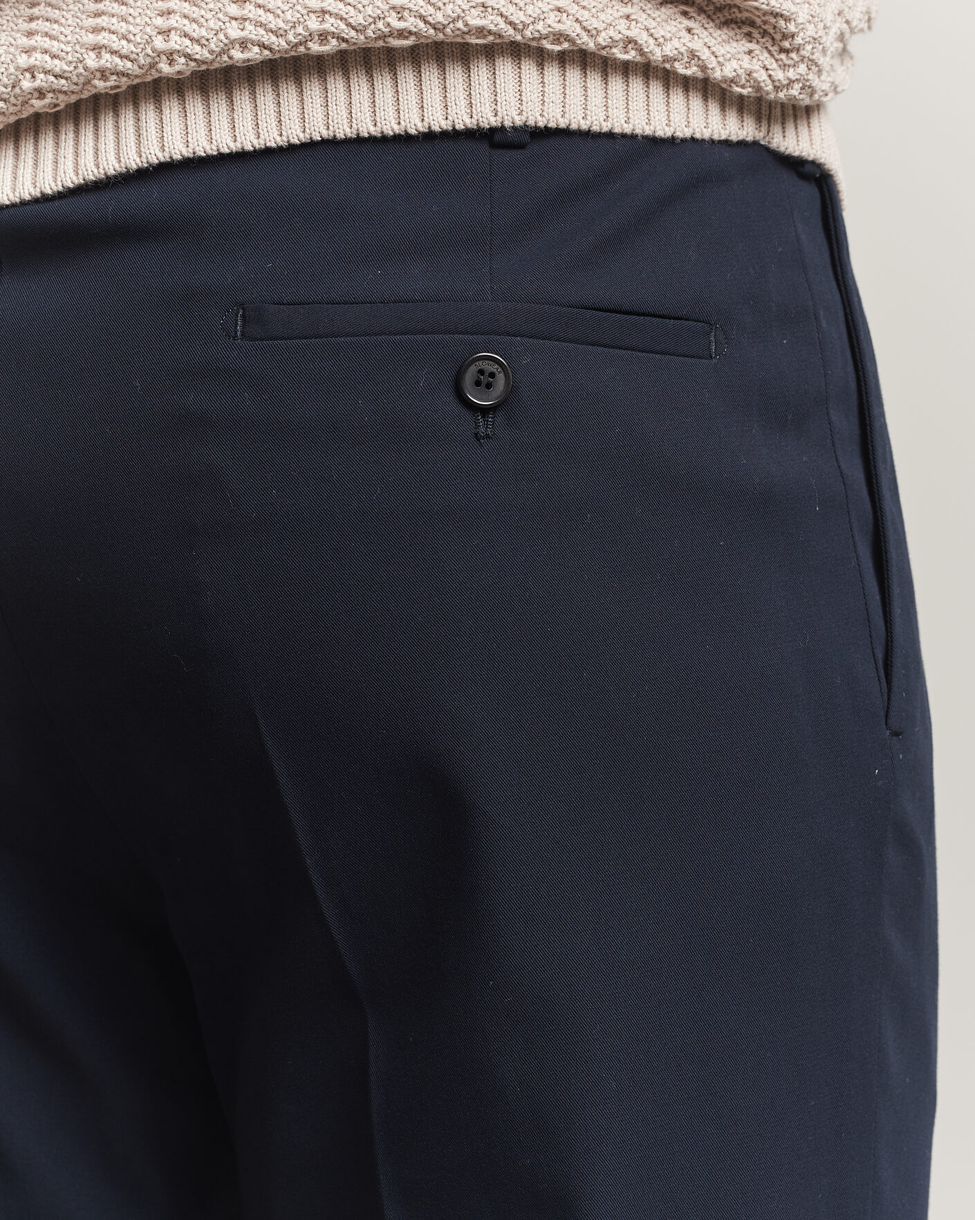 Herren | Hosen | Incotex | Ice Cotton Twill Pants Navy
