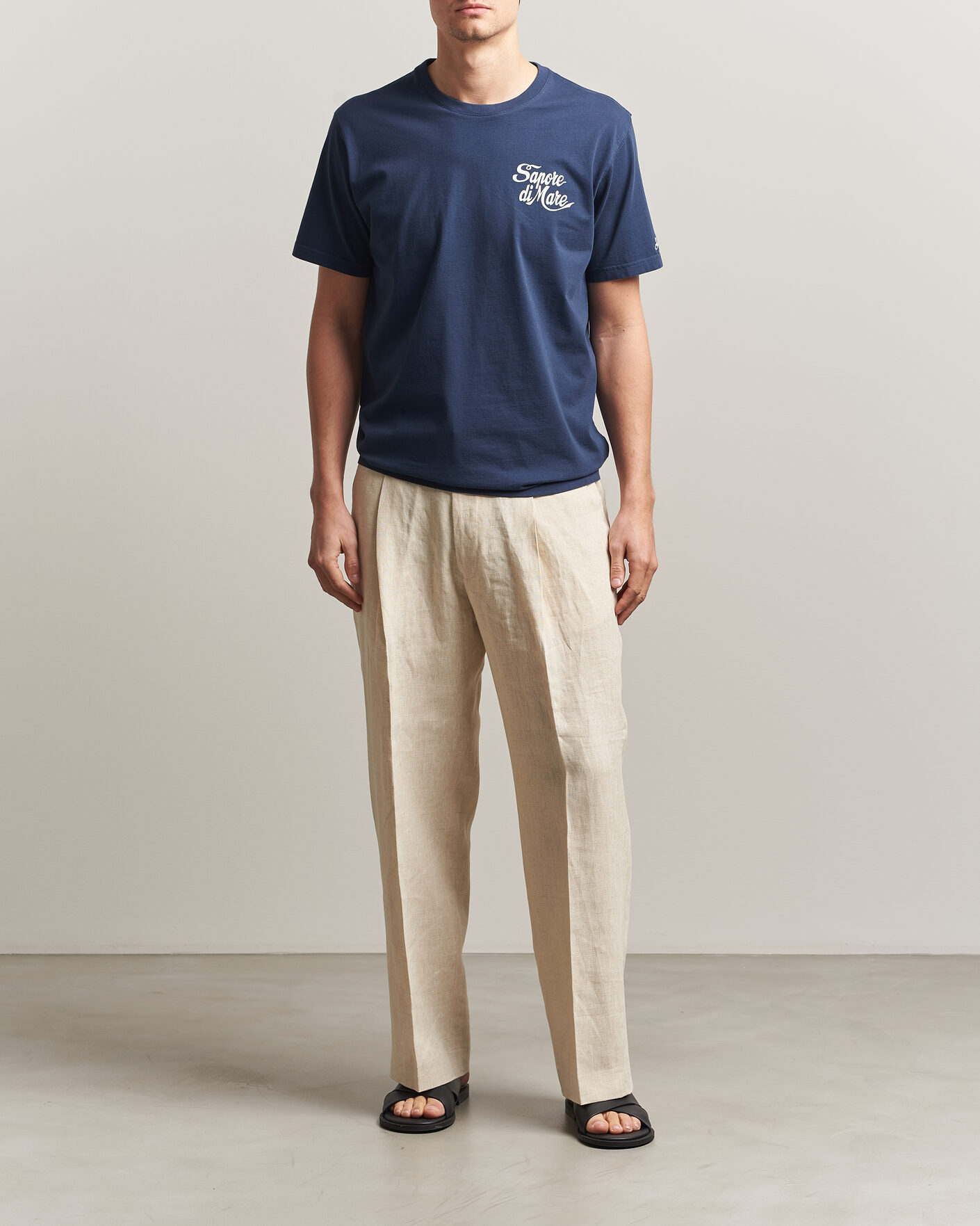 Herren | T-Shirts | MC2 Saint Barth | Printed Cotton T-Shirt Sapore Di Mare