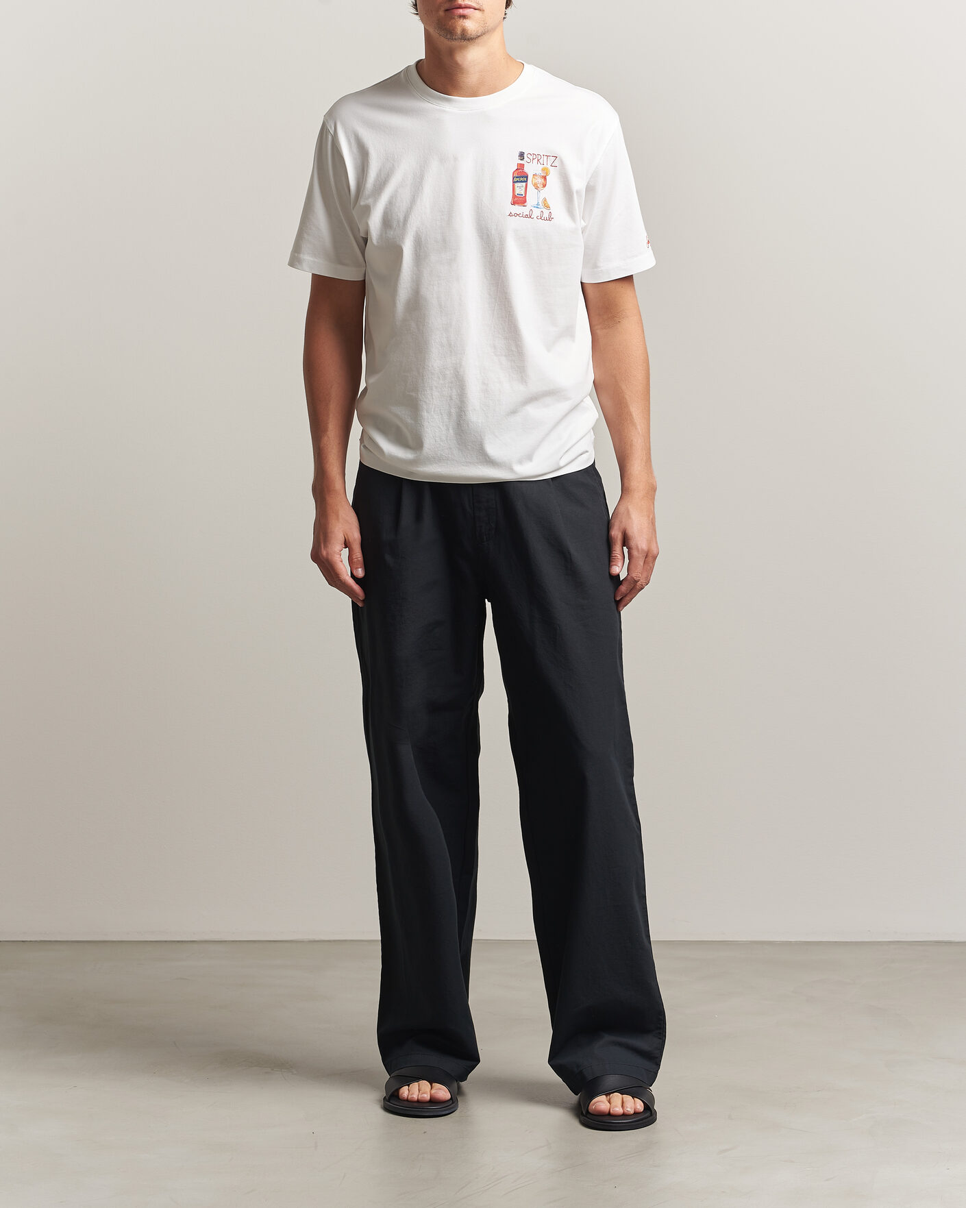 Herren | T-Shirts | MC2 Saint Barth | Printed Cotton T-Shirt Social Spritz
