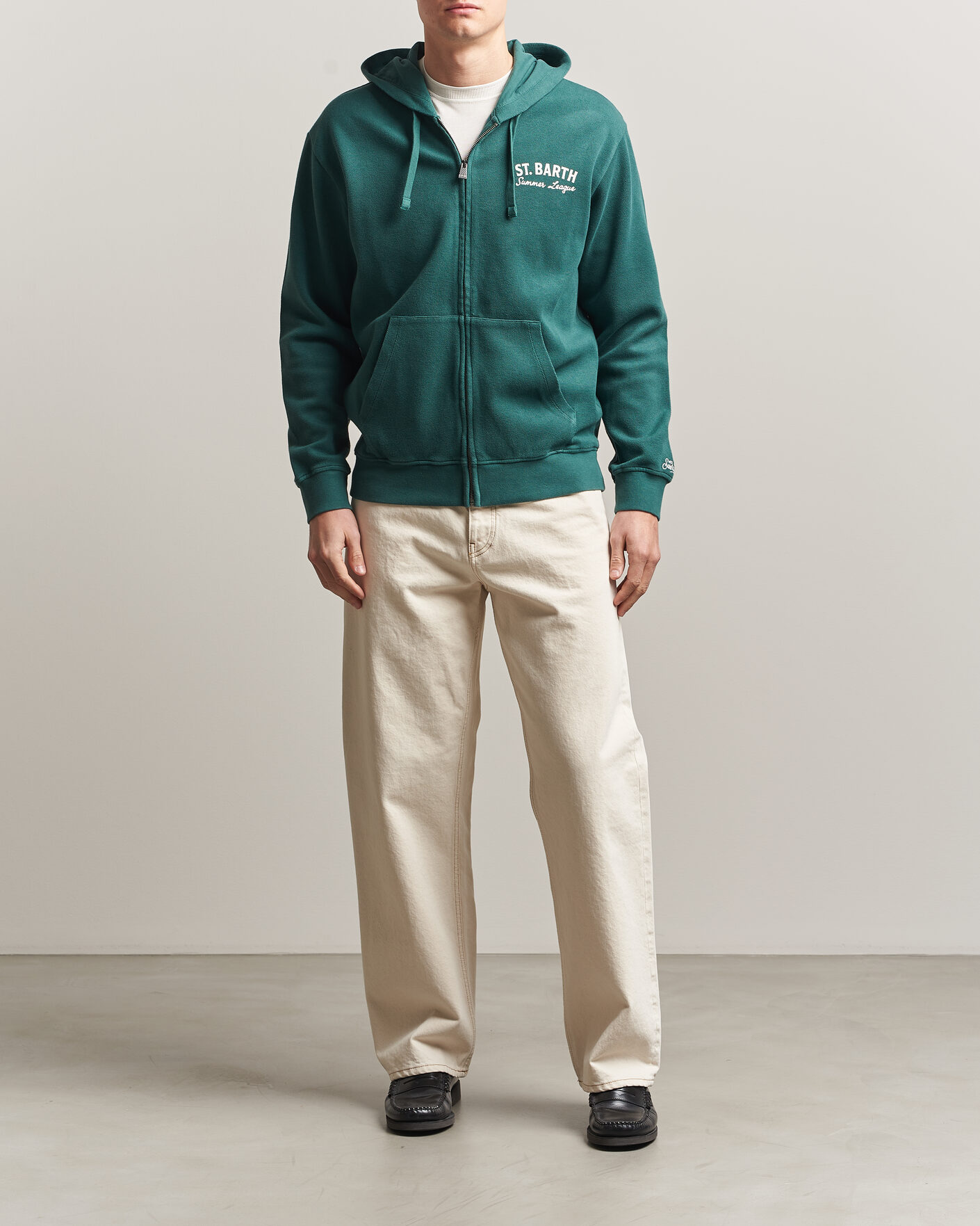Herren | Pullover | MC2 Saint Barth | Back Printed Hoodie Tennis League