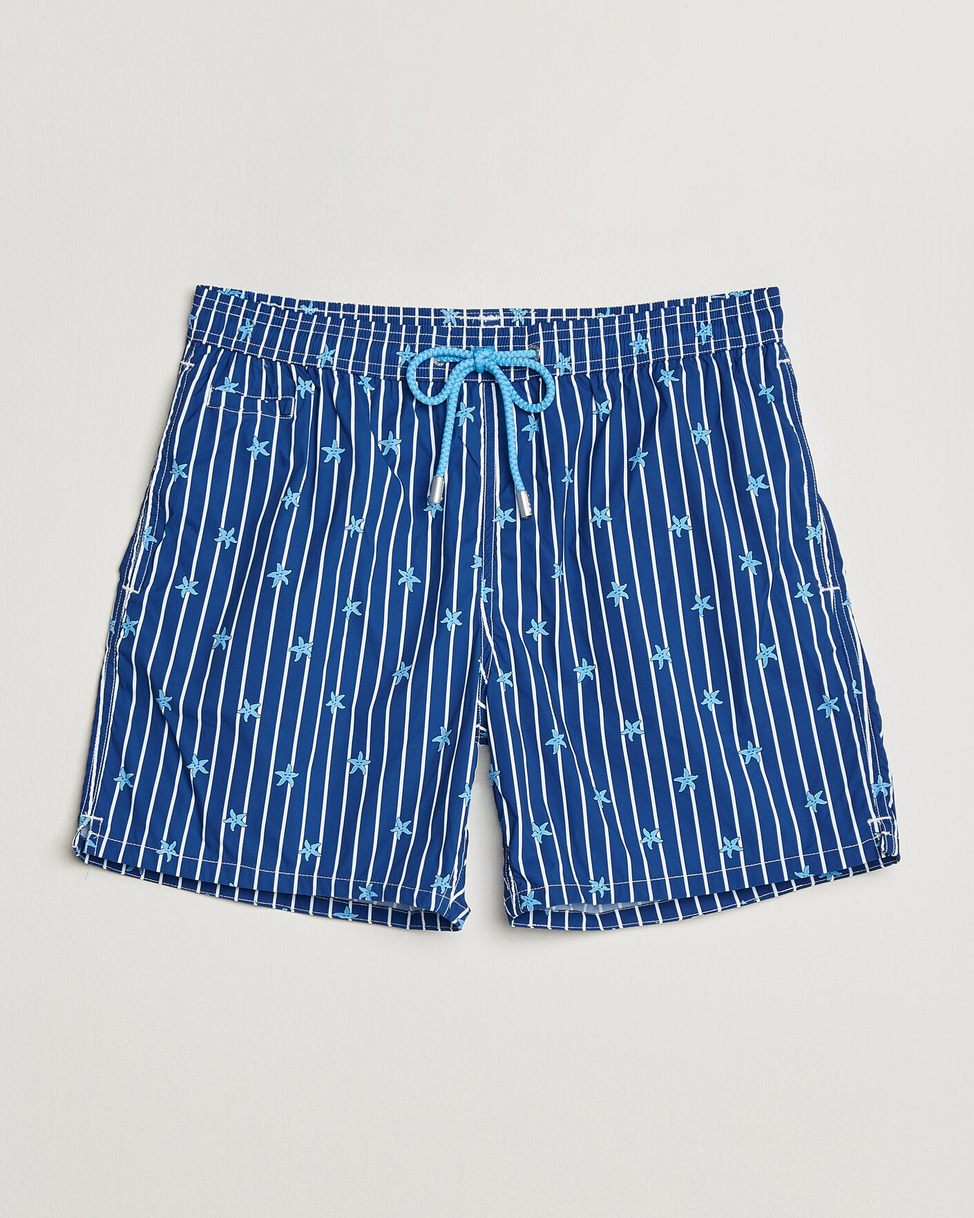 Herren | Badehosen | MC2 Saint Barth | Printed Swim Shorts Blue Starfish