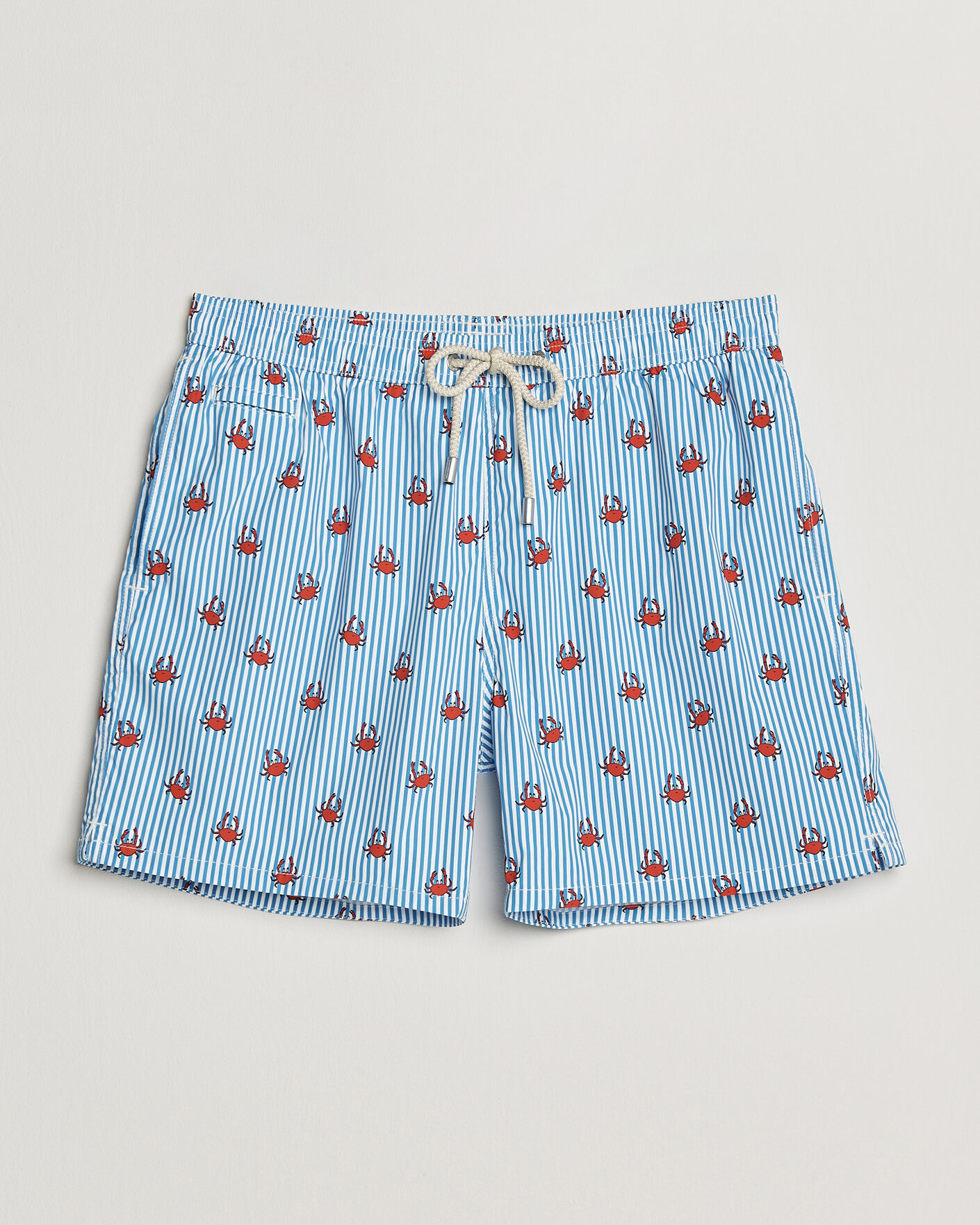 Herren | Badehosen | MC2 Saint Barth | Printed Swim Shorts Blue Crabs
