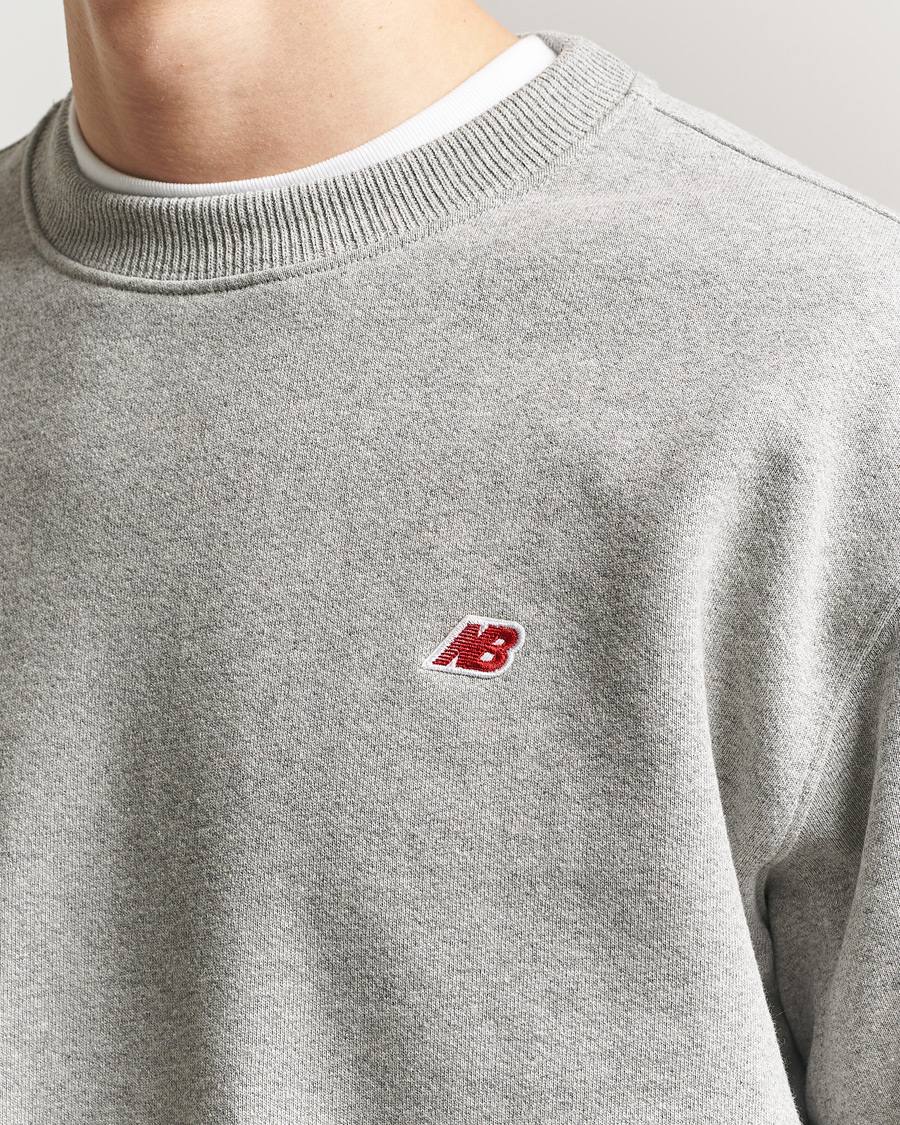 Herren | Pullover | New Balance | Made In USA Core Sweatshirt Athletic Grey