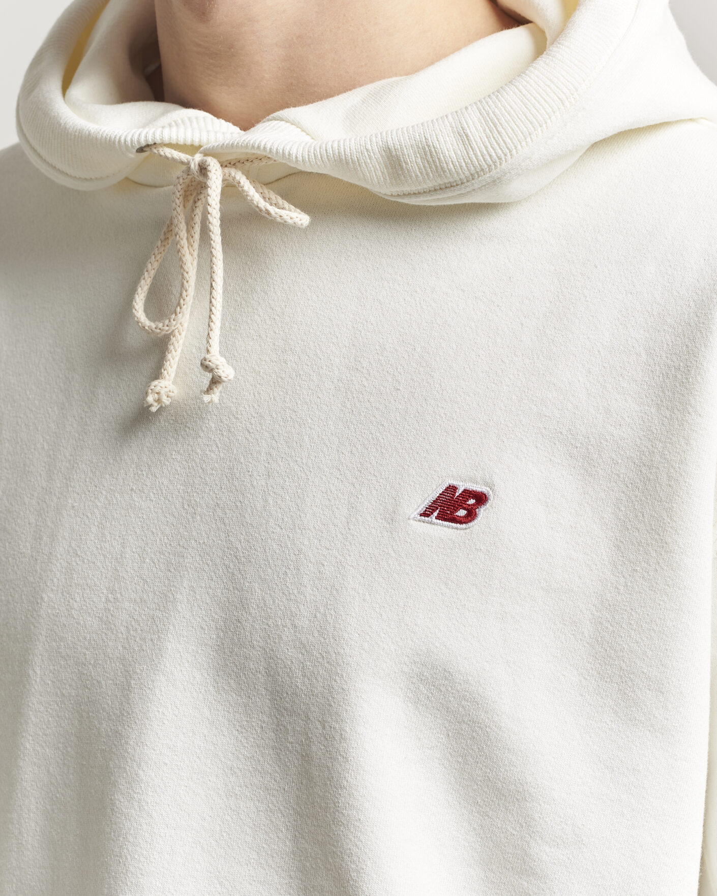 Herren | Pullover | New Balance | Made In USA Core Hoodie Sea Salt
