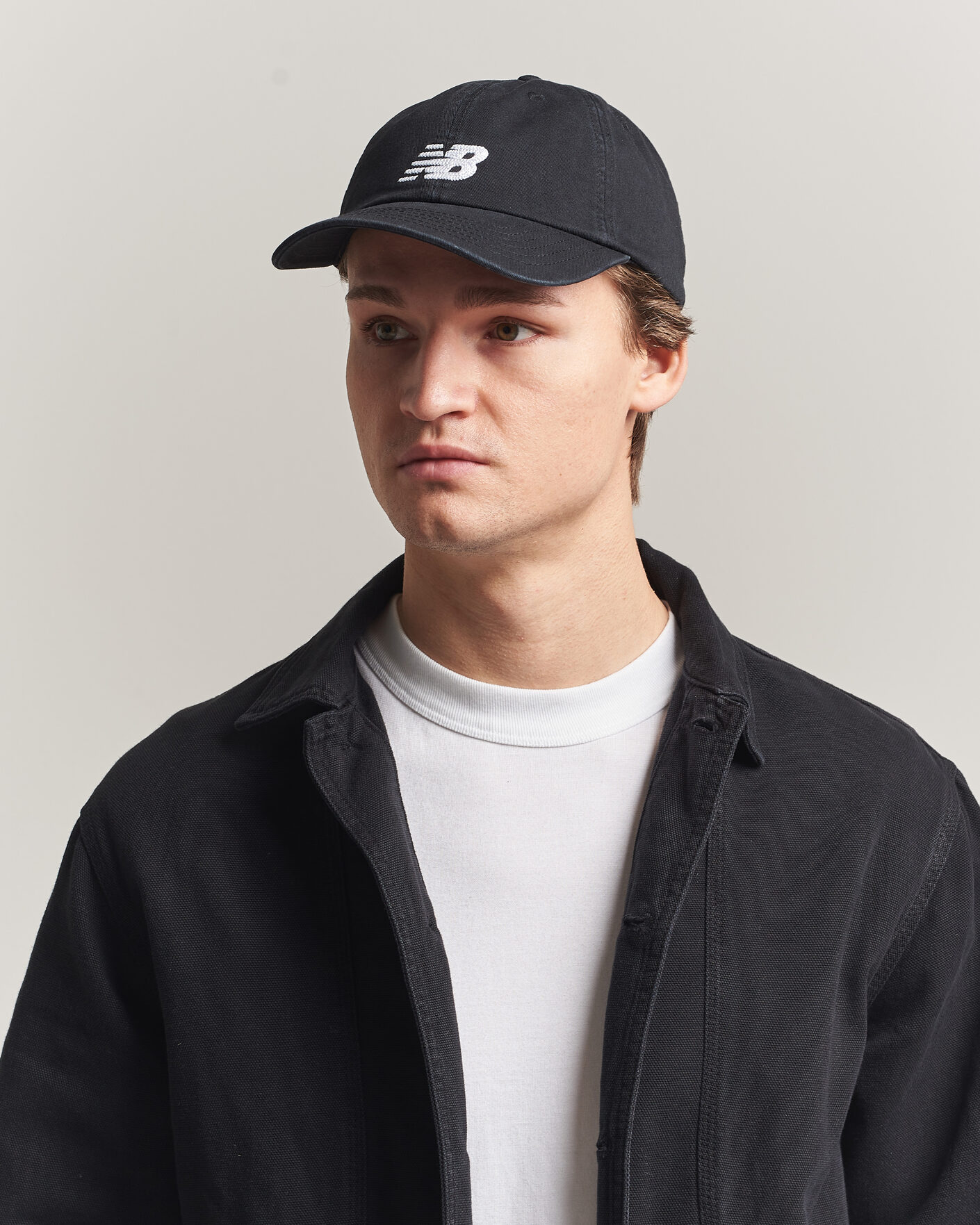 Herren | Hüte & Mützen | New Balance | 6 Panel Logo Cap Black