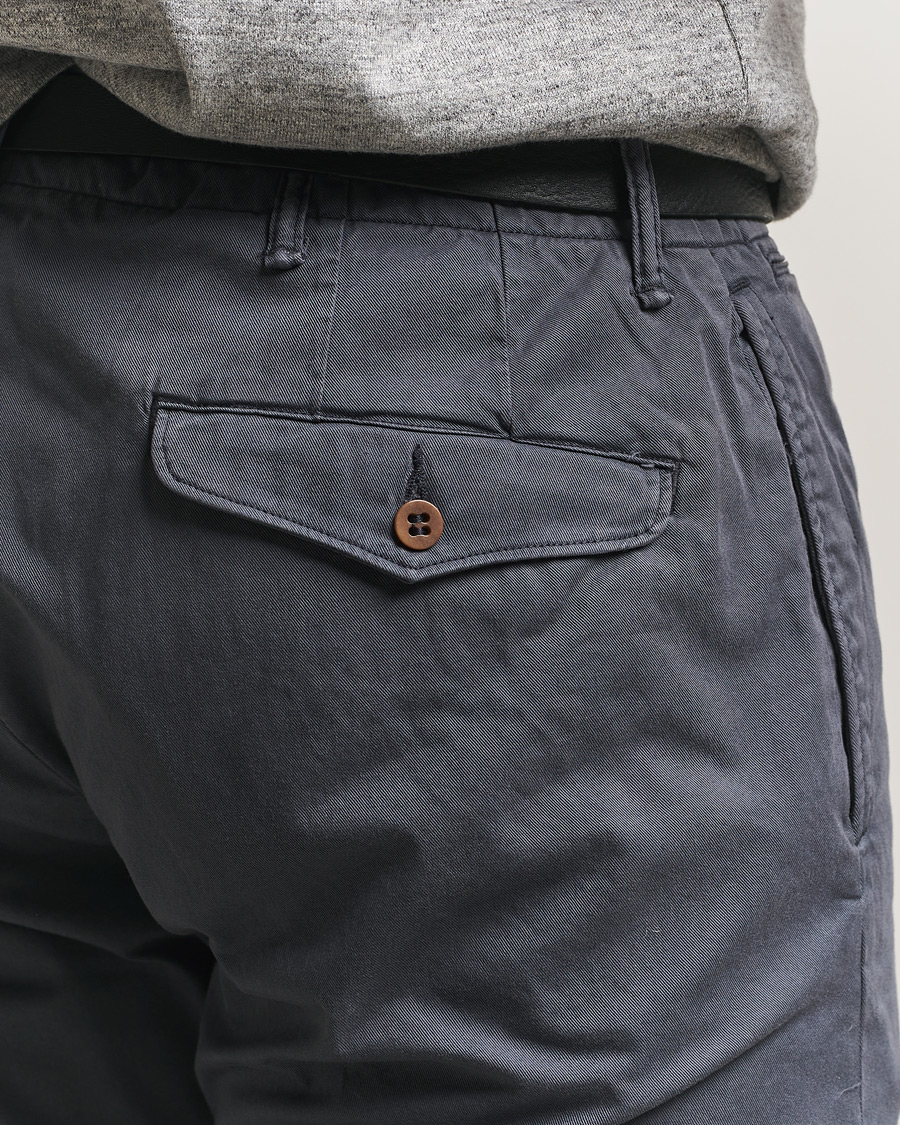 Herren | Hosen | RRL | Officers Flat Pants Navy