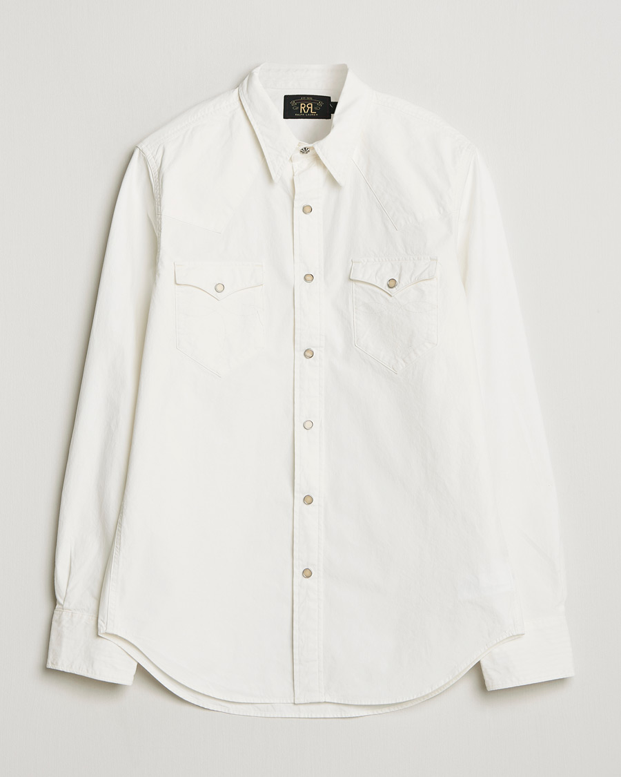 Herren | Hemden | RRL | Buffalo Western Shirt White