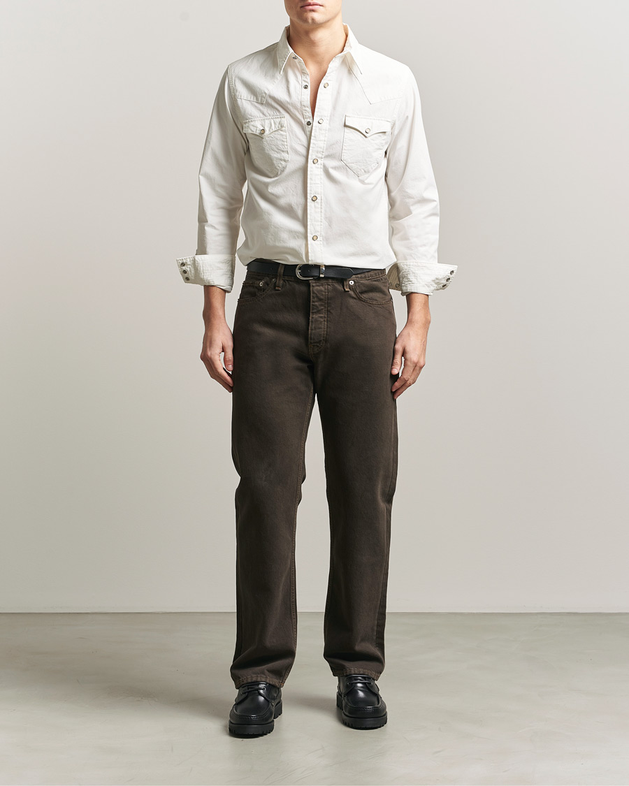 Herren | Hemden | RRL | Buffalo Western Shirt White