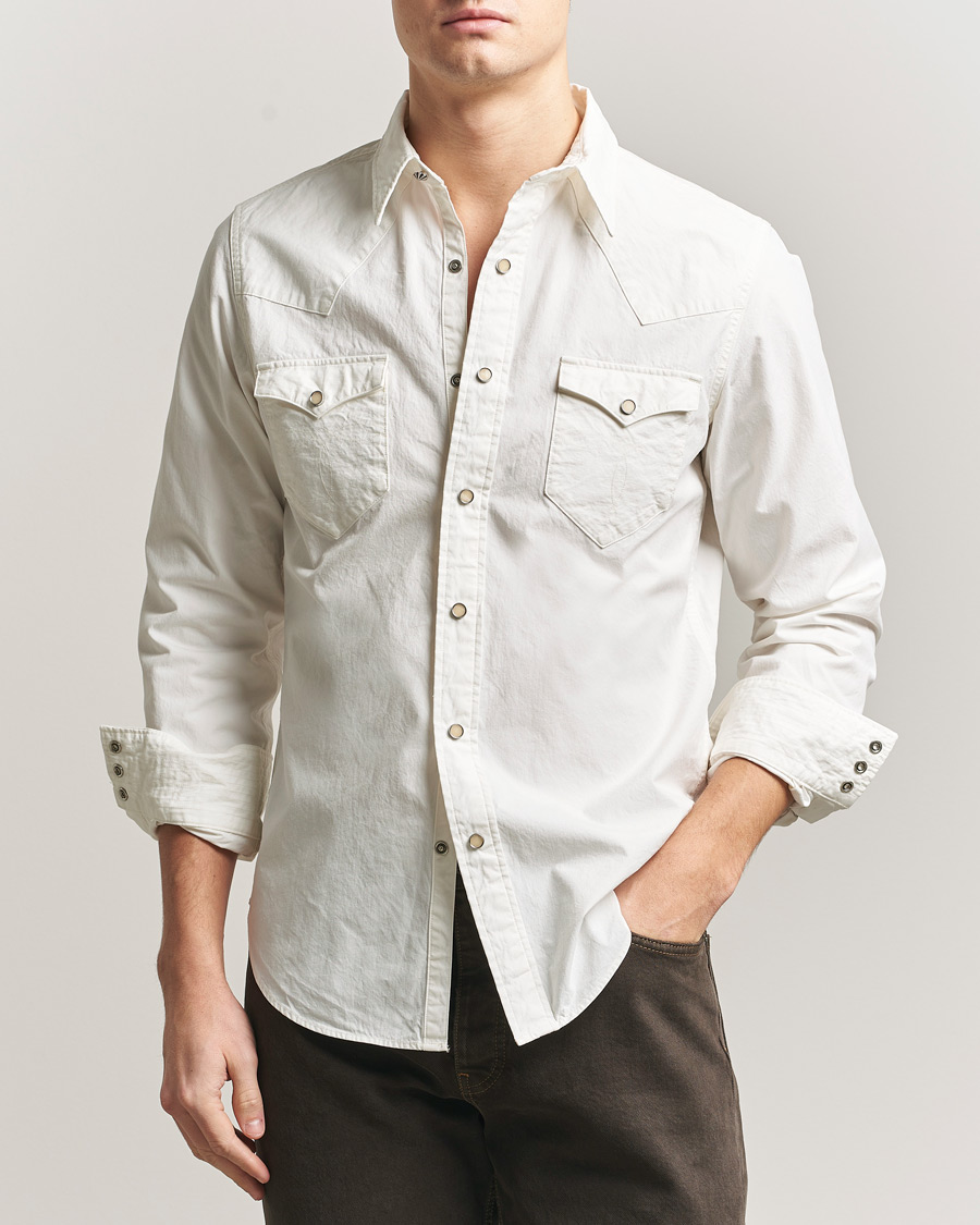 Herren | Hemden | RRL | Buffalo Western Shirt White