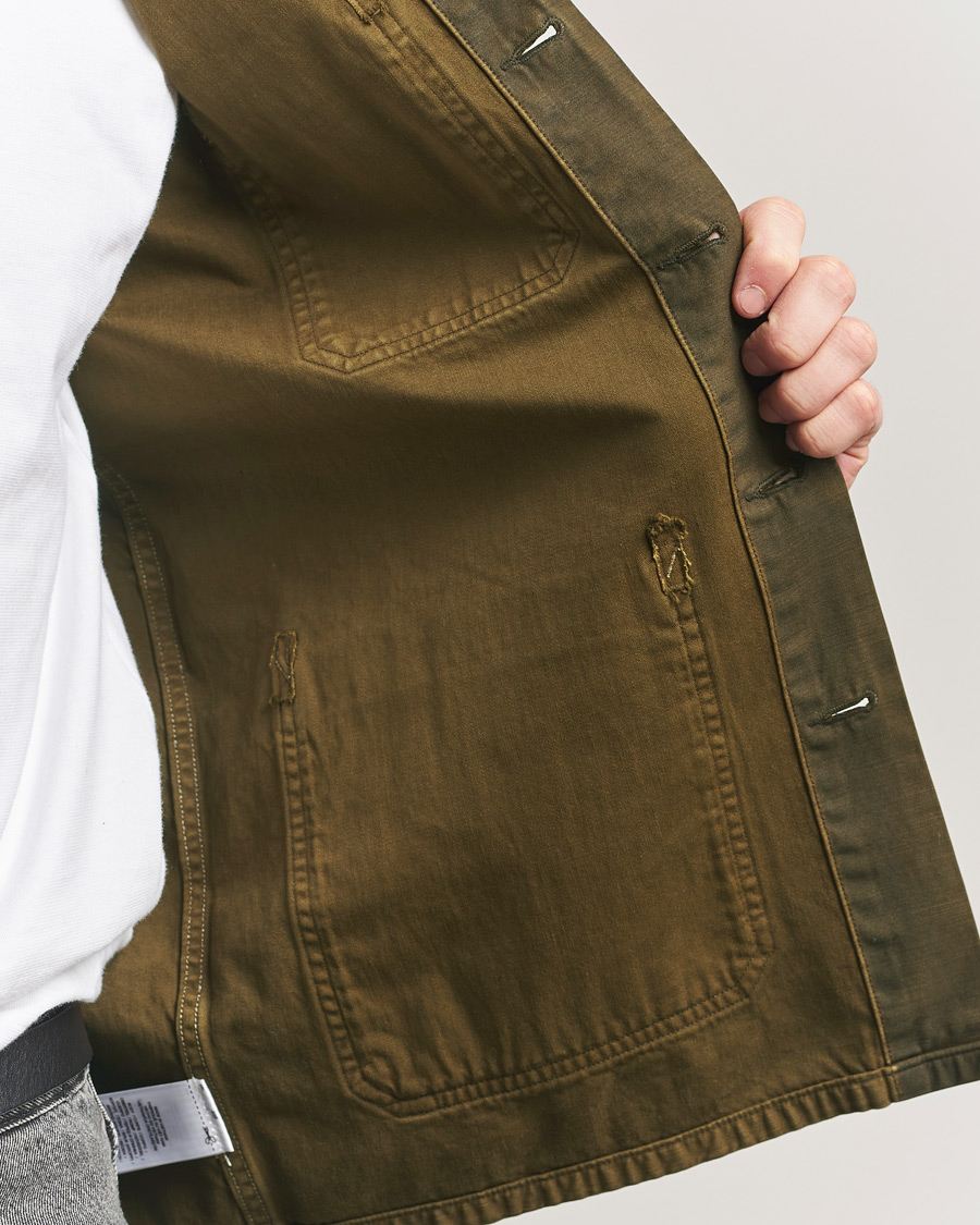 Herren | Hemden | RRL | Asher Overshirt Washed Brown