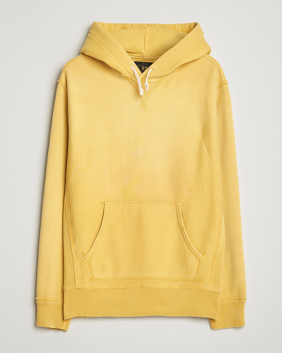 Herren | Pullover | RRL | Hooded Sweatshirt Campus Yellow
