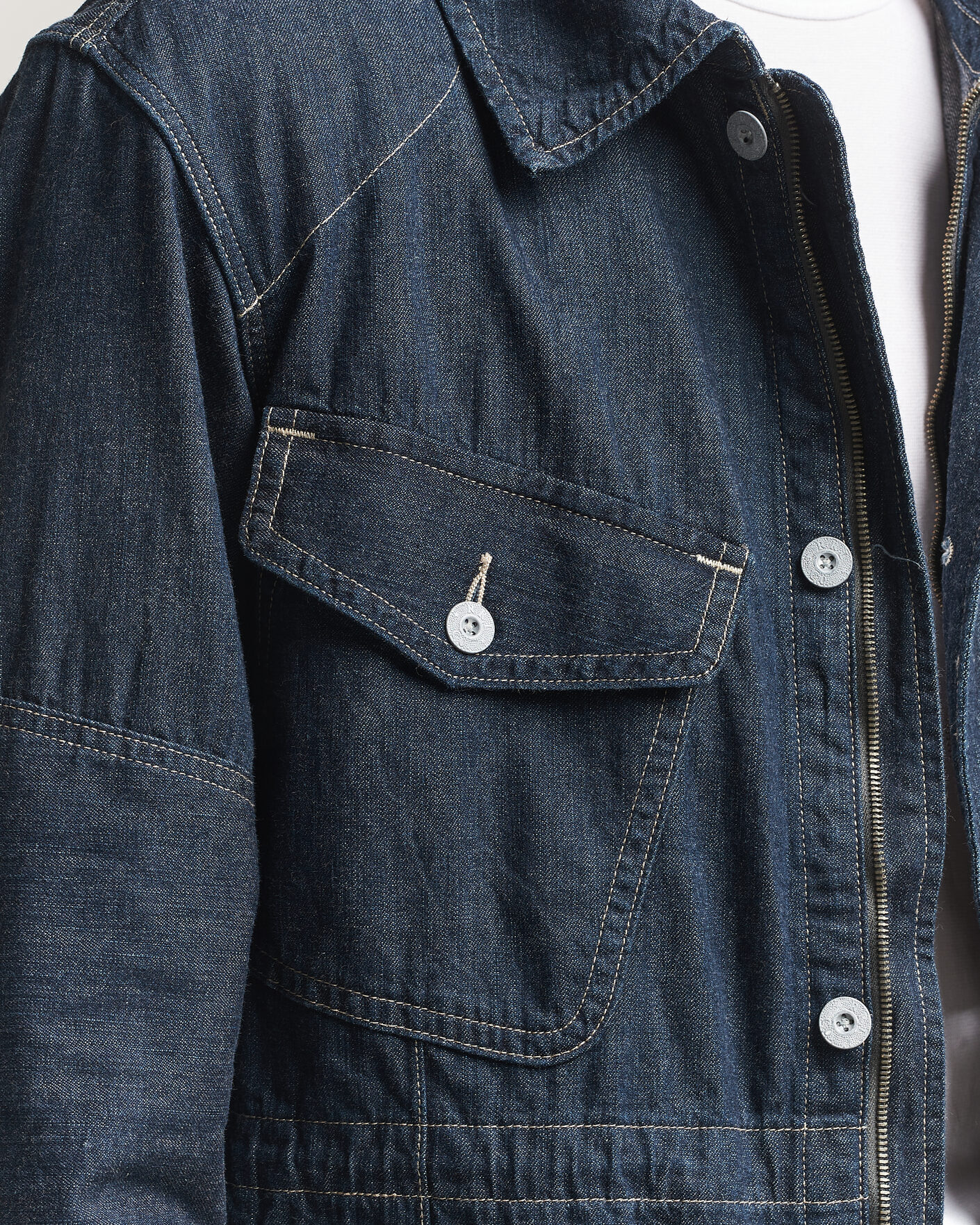 Herren | Jacken | RRL | Bannerman Denim Field Jacket Medium Wash