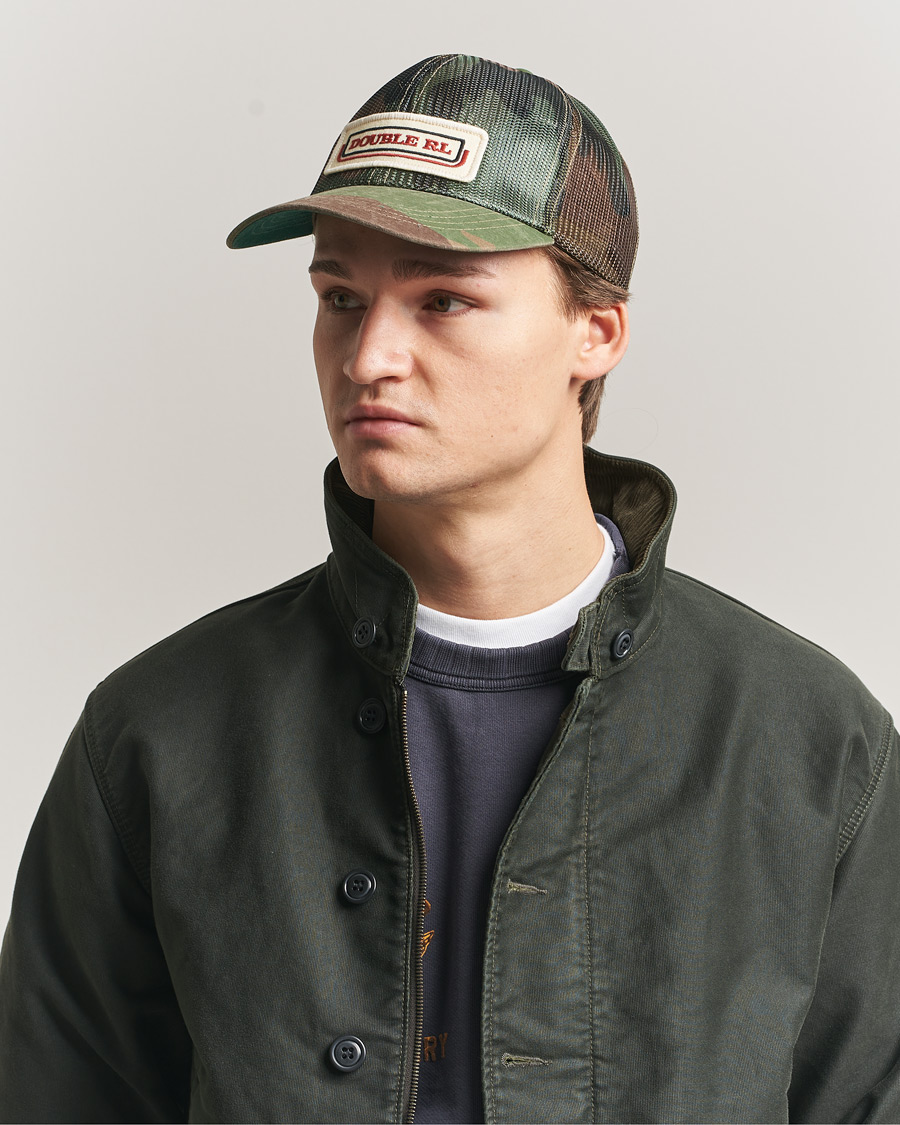 Herren | Hüte & Mützen | RRL | Ball Cap Woodland Camo