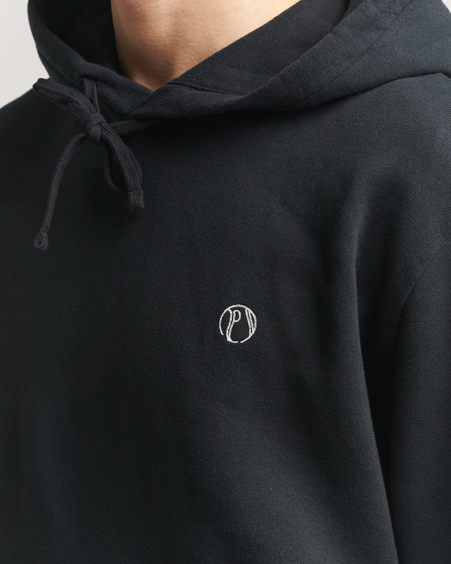 Herren | Pullover | Palmes | Stitch Hooded Sweatshirt Black