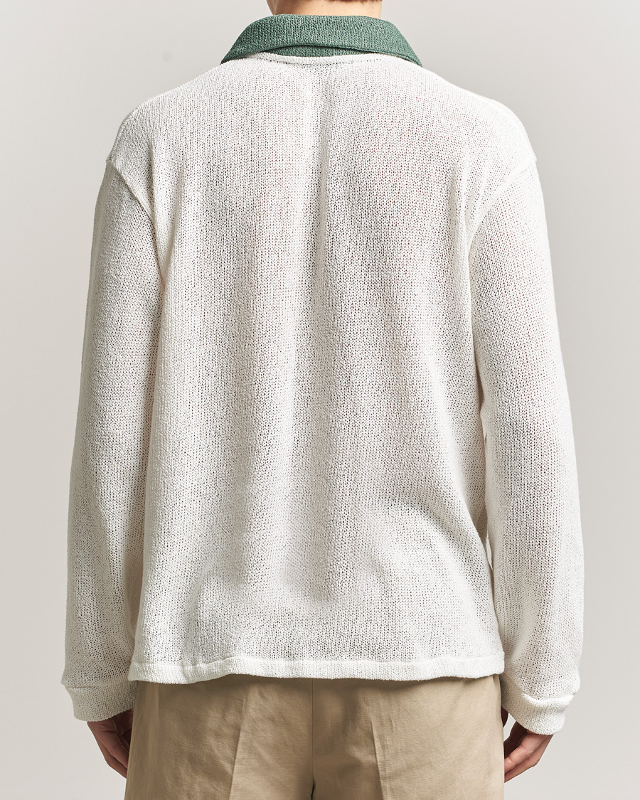 Herren | Pullover | Palmes | Knitted Rugby  Off White