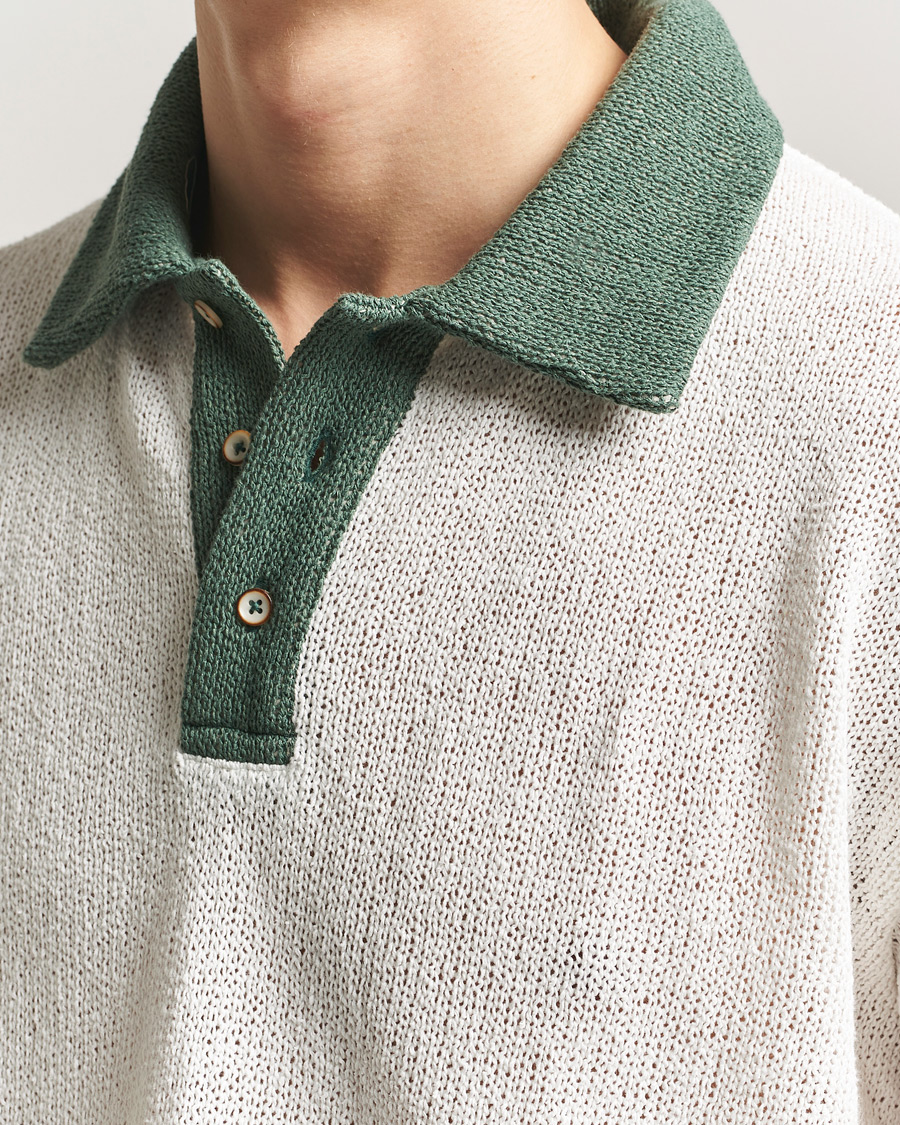 Herren | Pullover | Palmes | Knitted Rugby Off White