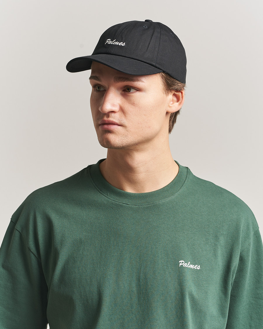 Herren | Hüte & Mützen | Palmes | Stitch 6-Panel Cap Black