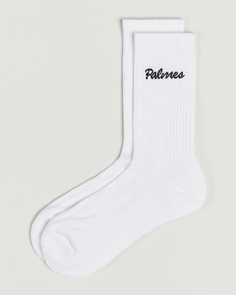 Herren | Unterwäsche | Palmes | 2-Pack Stitch Socks White