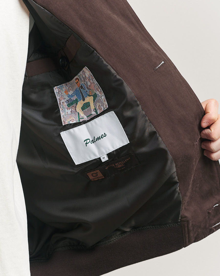 Herren | Jacken | Palmes | Waxed Cotton Jacket Brown