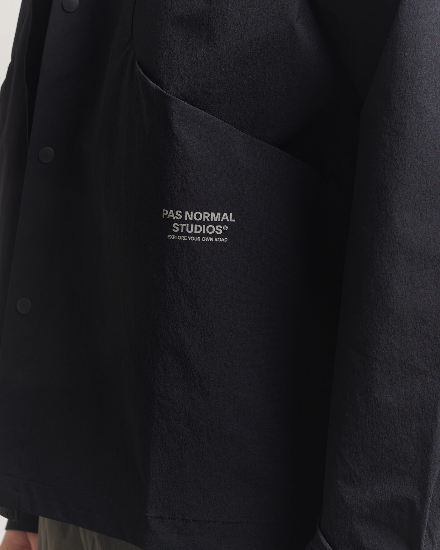 Herren | Hemden | Pas Normal Studios | Off Race Tech Overshirt Black