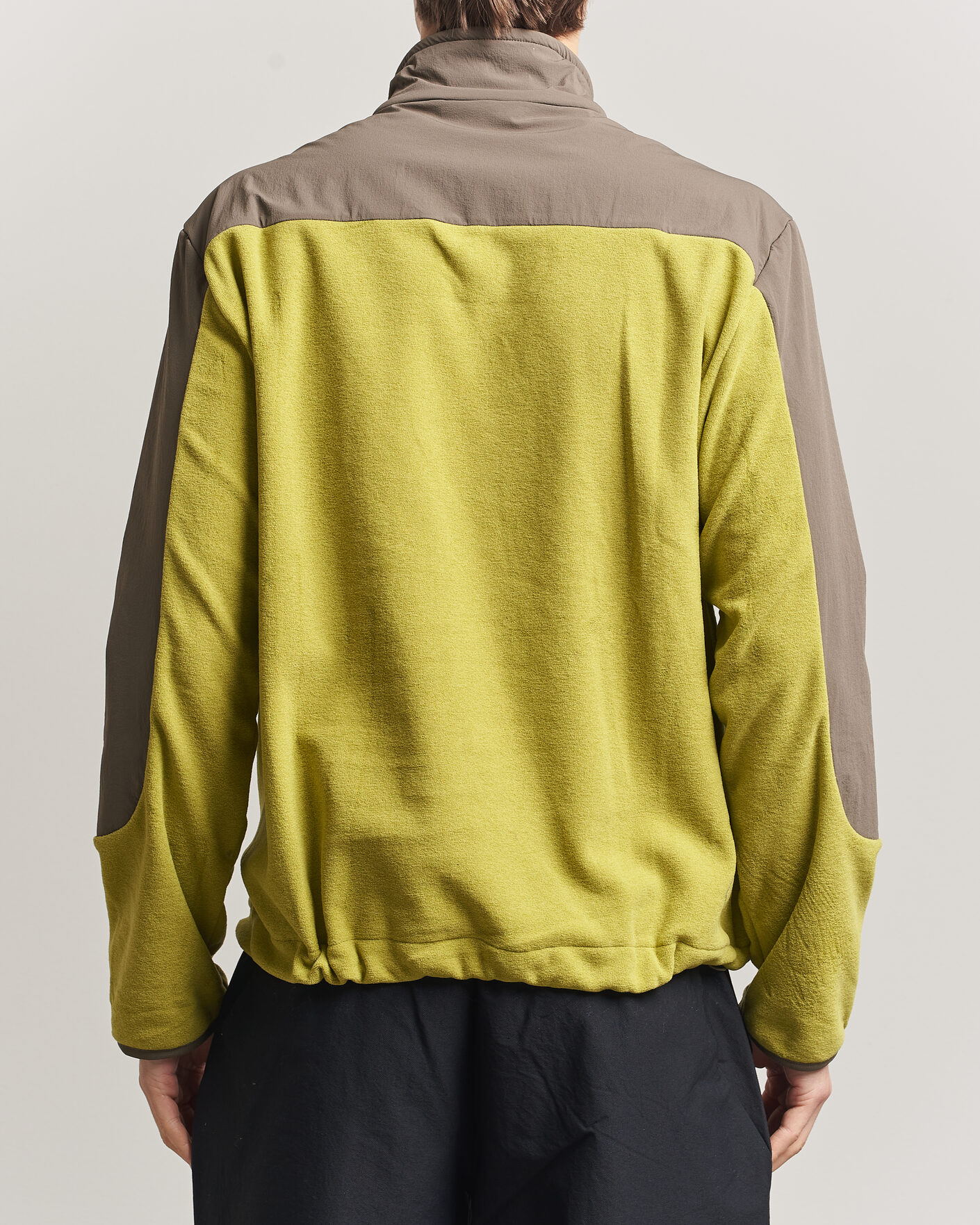 Herren | Jacken | Pas Normal Studios | Off Race Light Fleece Half Zip Moss Green