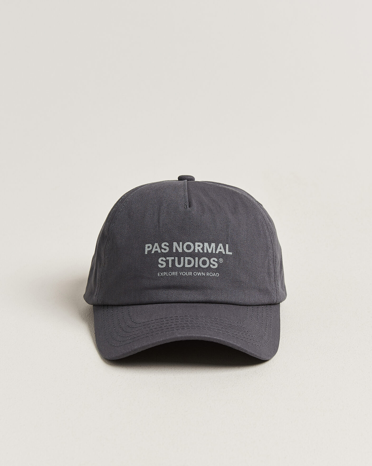 Herren | Hüte & Mützen | Pas Normal Studios | Off Race Cotton Cap Dark Navy
