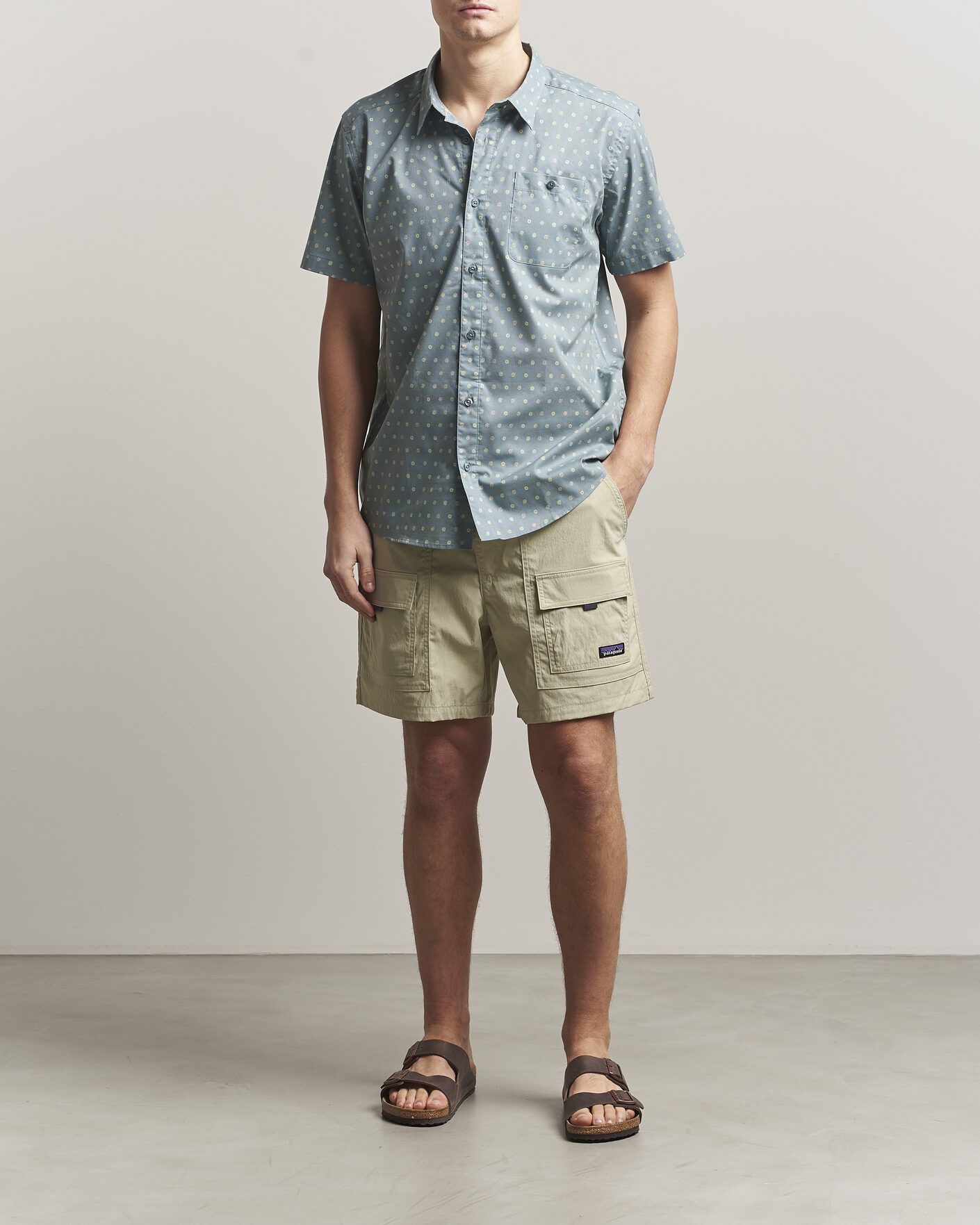 Herren | Hemden | Patagonia | Go To Short Sleeve Shirt Blue Sage