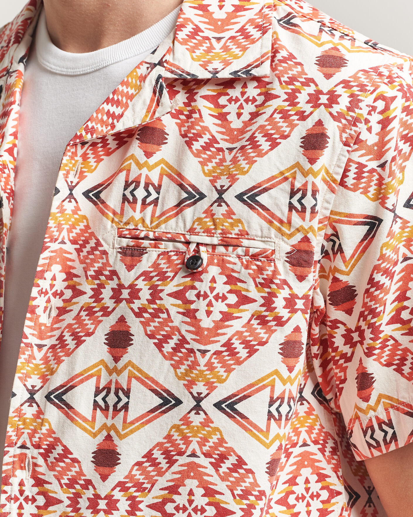 Herren | Hemden | Pendleton | Camp Shirt Thunder Earthquake/Cream