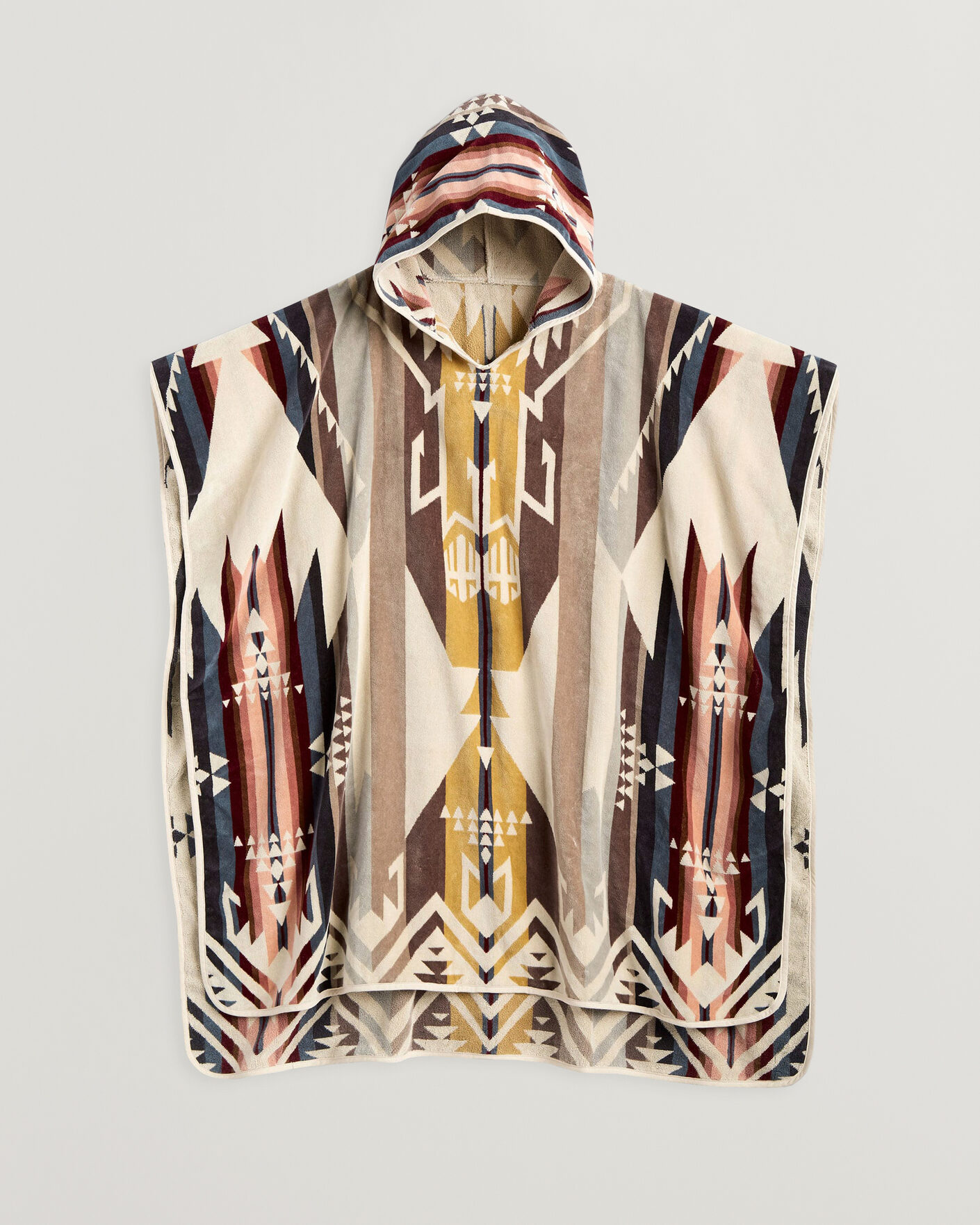 Herren | Schlafanzüge & Bademäntel | Pendleton | Jacquard Hooded Towel White Sands Tan