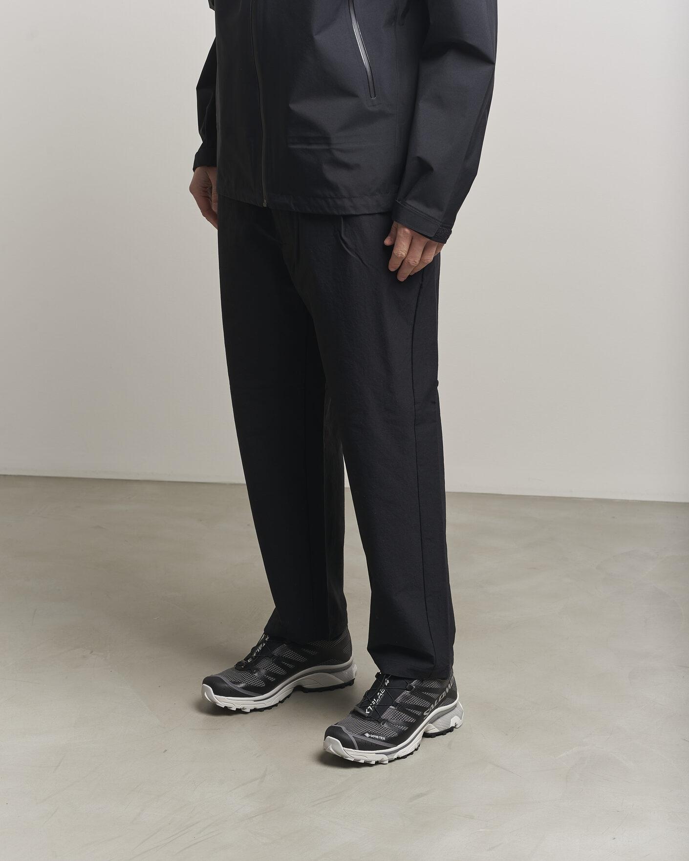 Herren | Trail Sneaker | Salomon | XT-4 GTX Sneakers Black/Lunar Rock