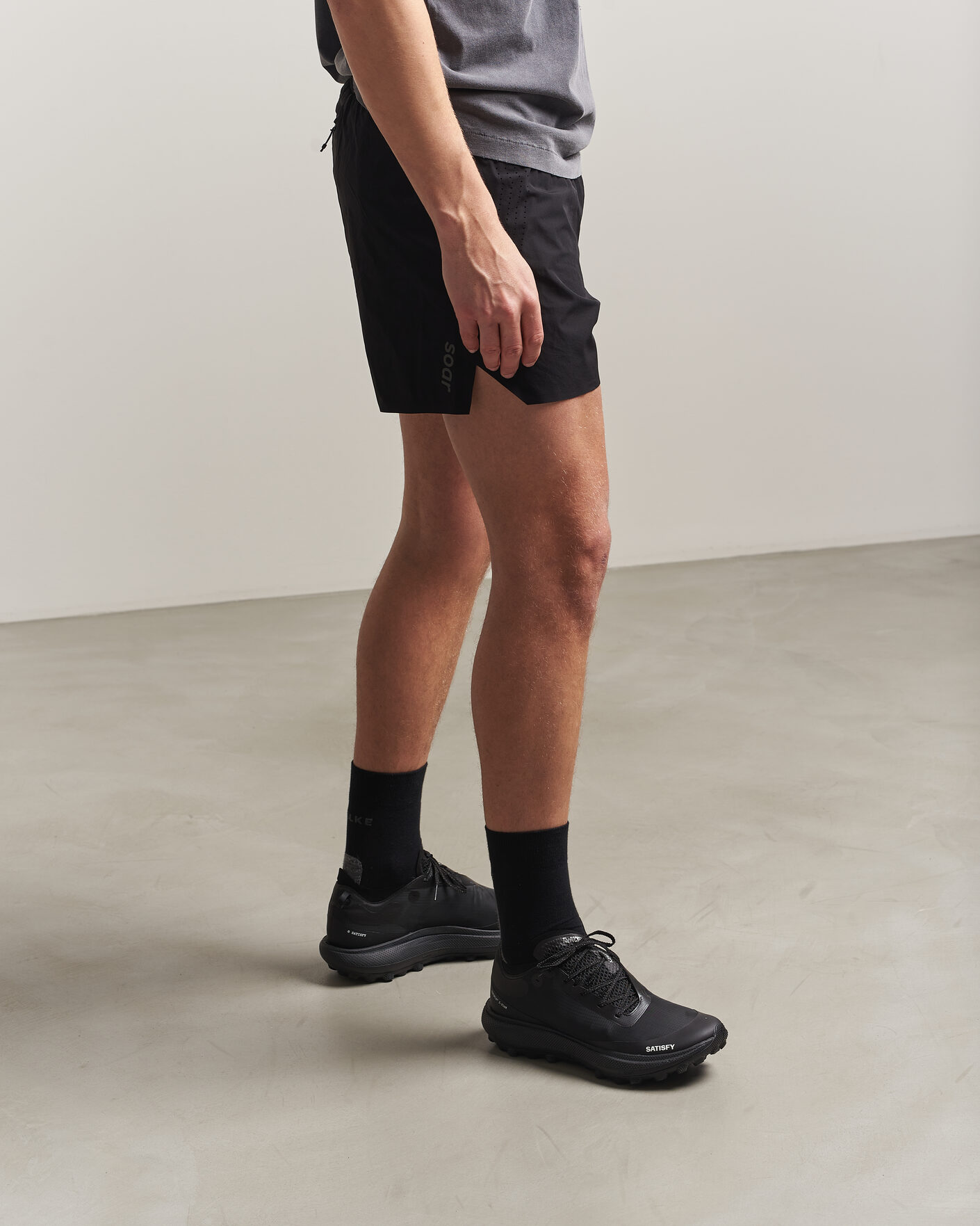 Herren | Runningsneakers | Satisfy | The Rocker Trail Shoes Jet Black