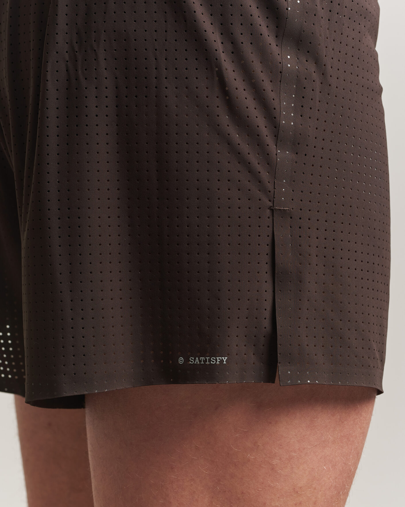 Herren | Shorts | Satisfy | Space-O 5 Inch Shorts Deep Mahogany