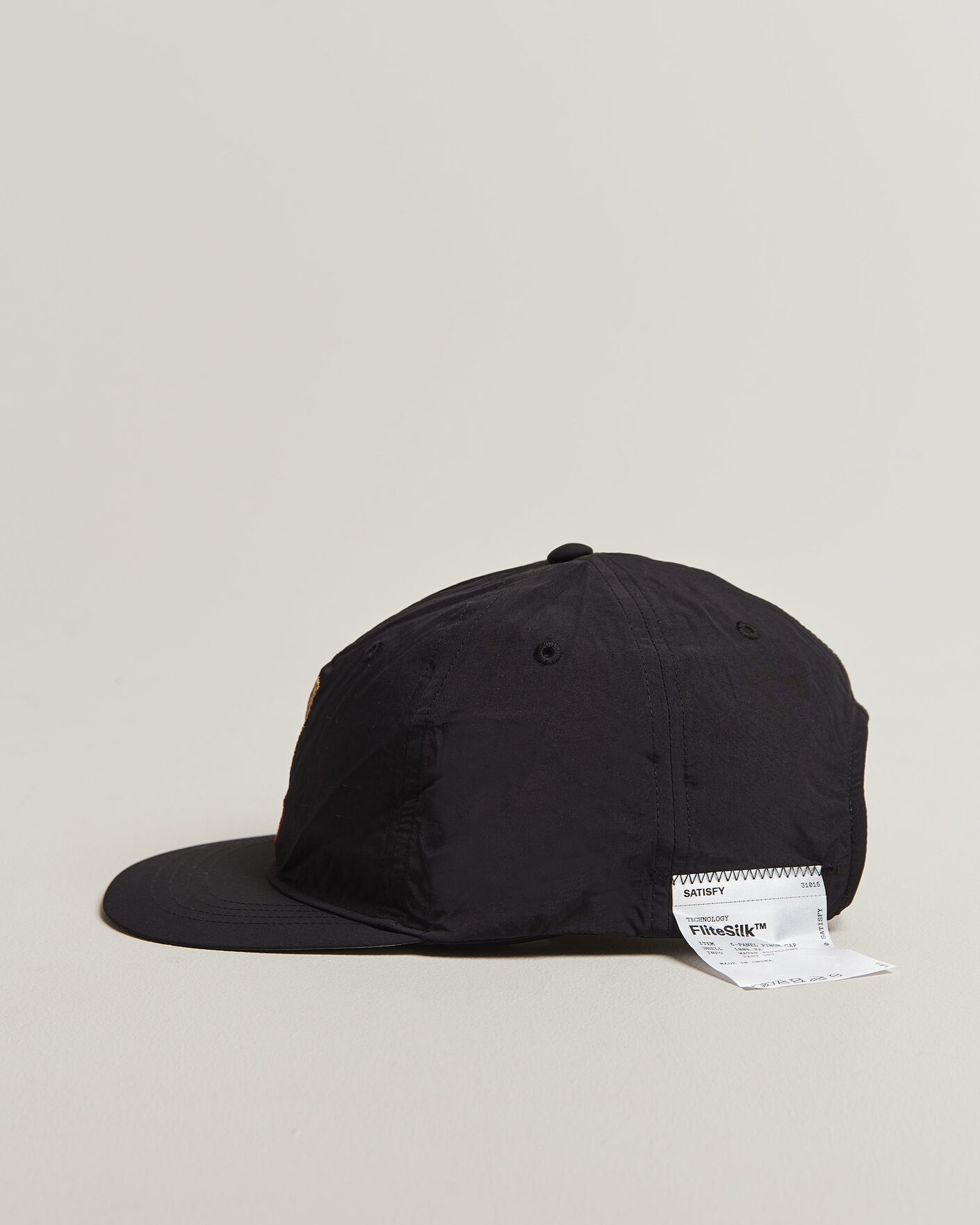 Herren | Hüte & Mützen | Satisfy | FliteSilk 5 Panel Cap Black Eagle