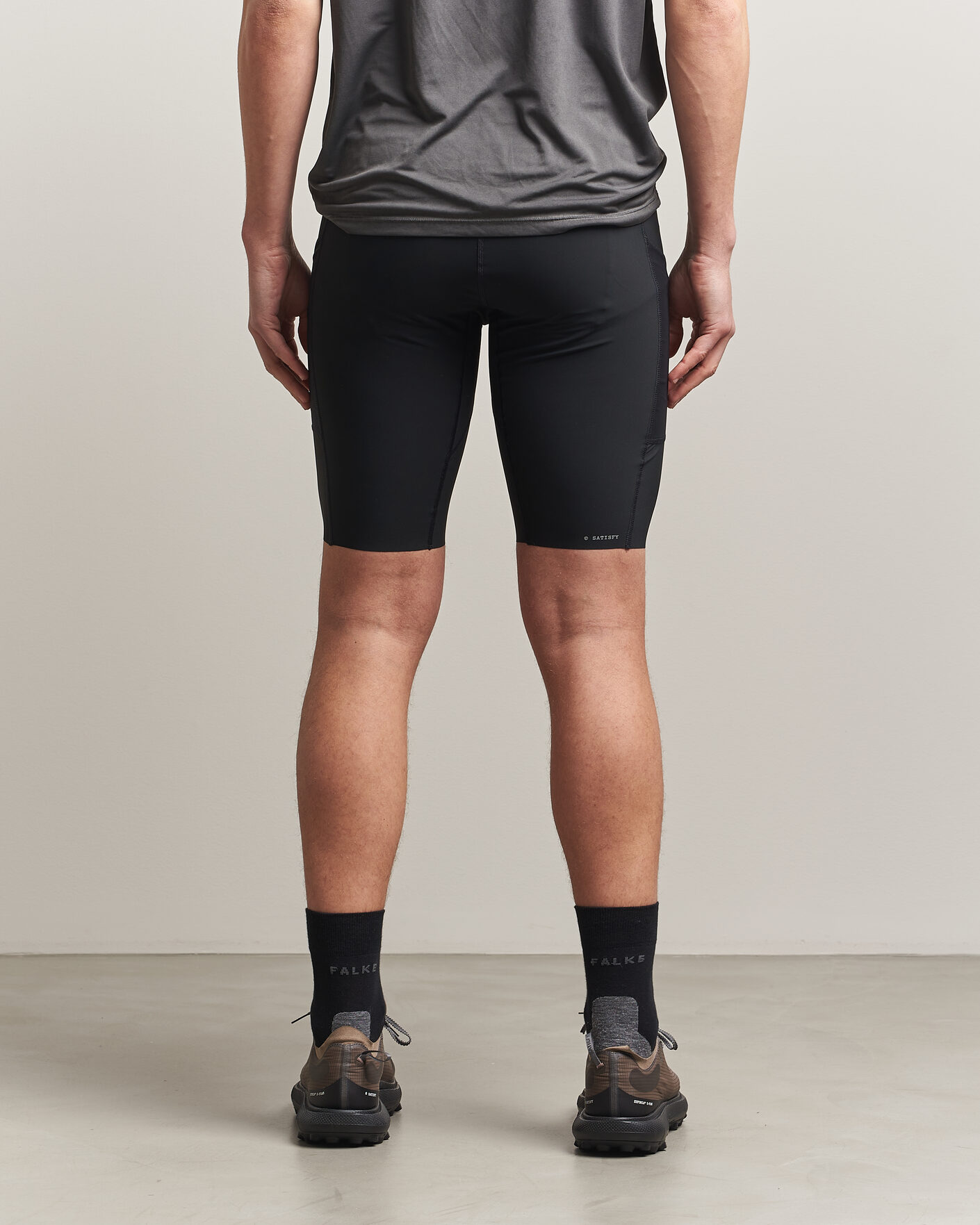 Herren | Shorts | Satisfy | TechSilk Evo 9 Half Tight Black