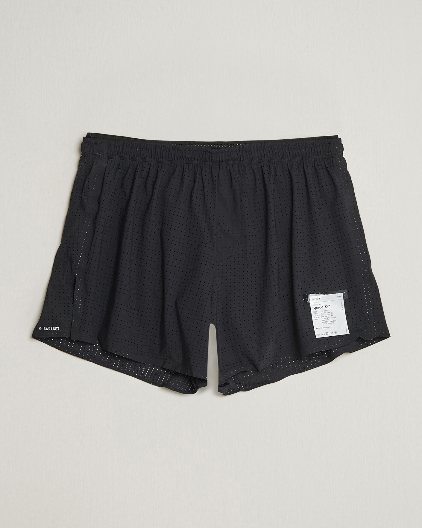 Herren | Shorts | Satisfy | Space-O 2.5 Inch Shorts Black