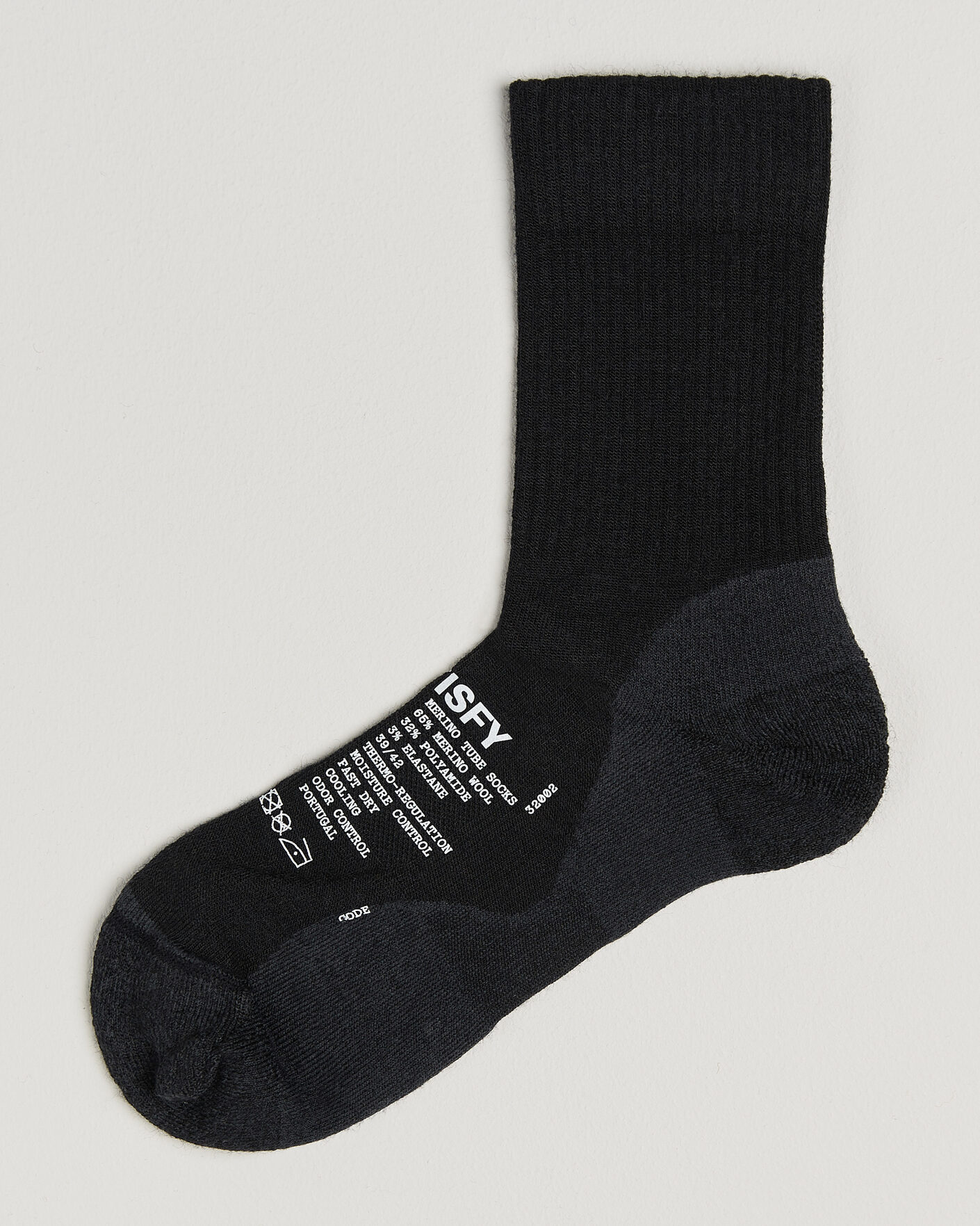 Herren | Unterwäsche | Satisfy | Merino Tube Socks Black