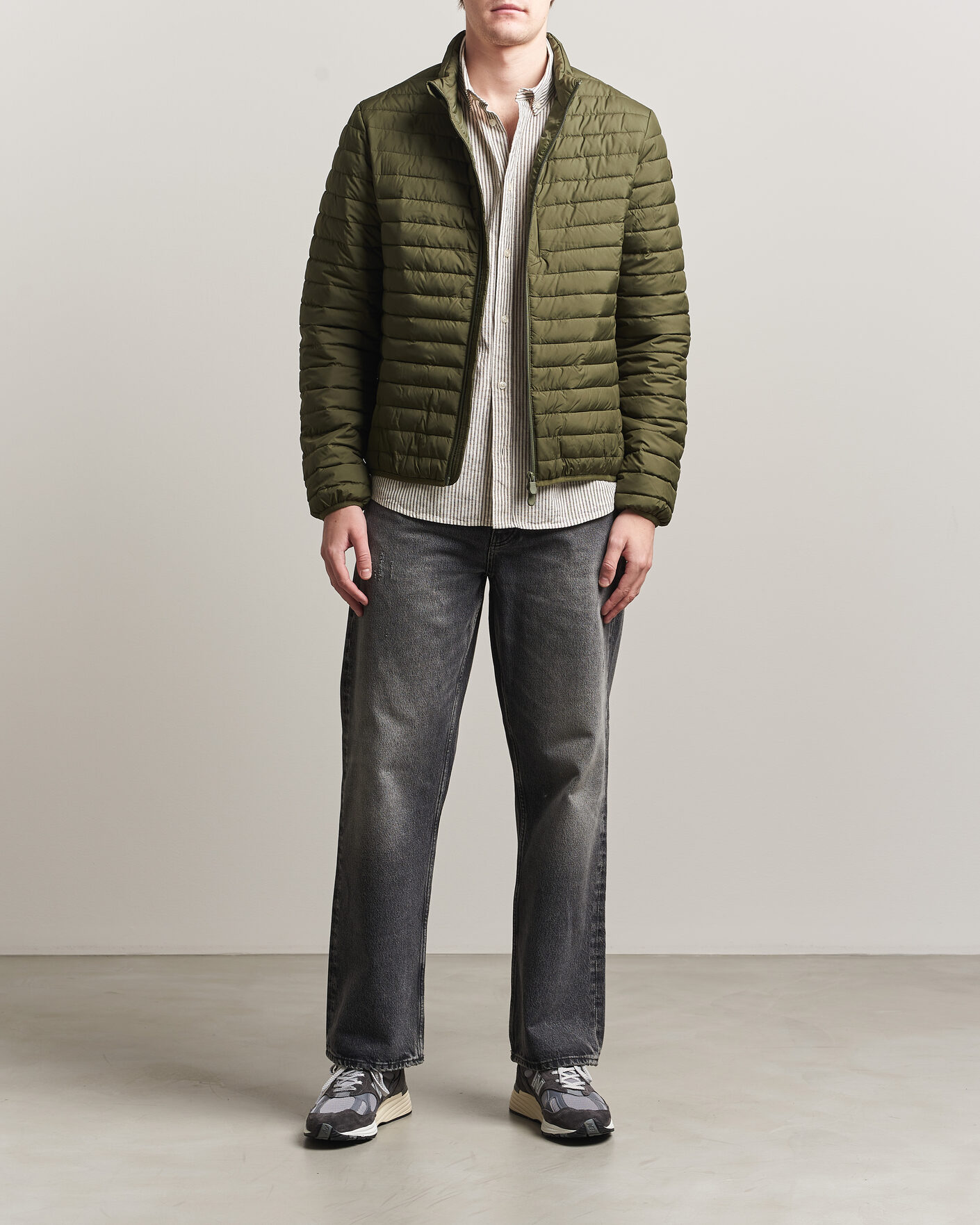 Herren | Jacken | Save The Duck | Cole Lightweight Padded Jacket  Snake Green
