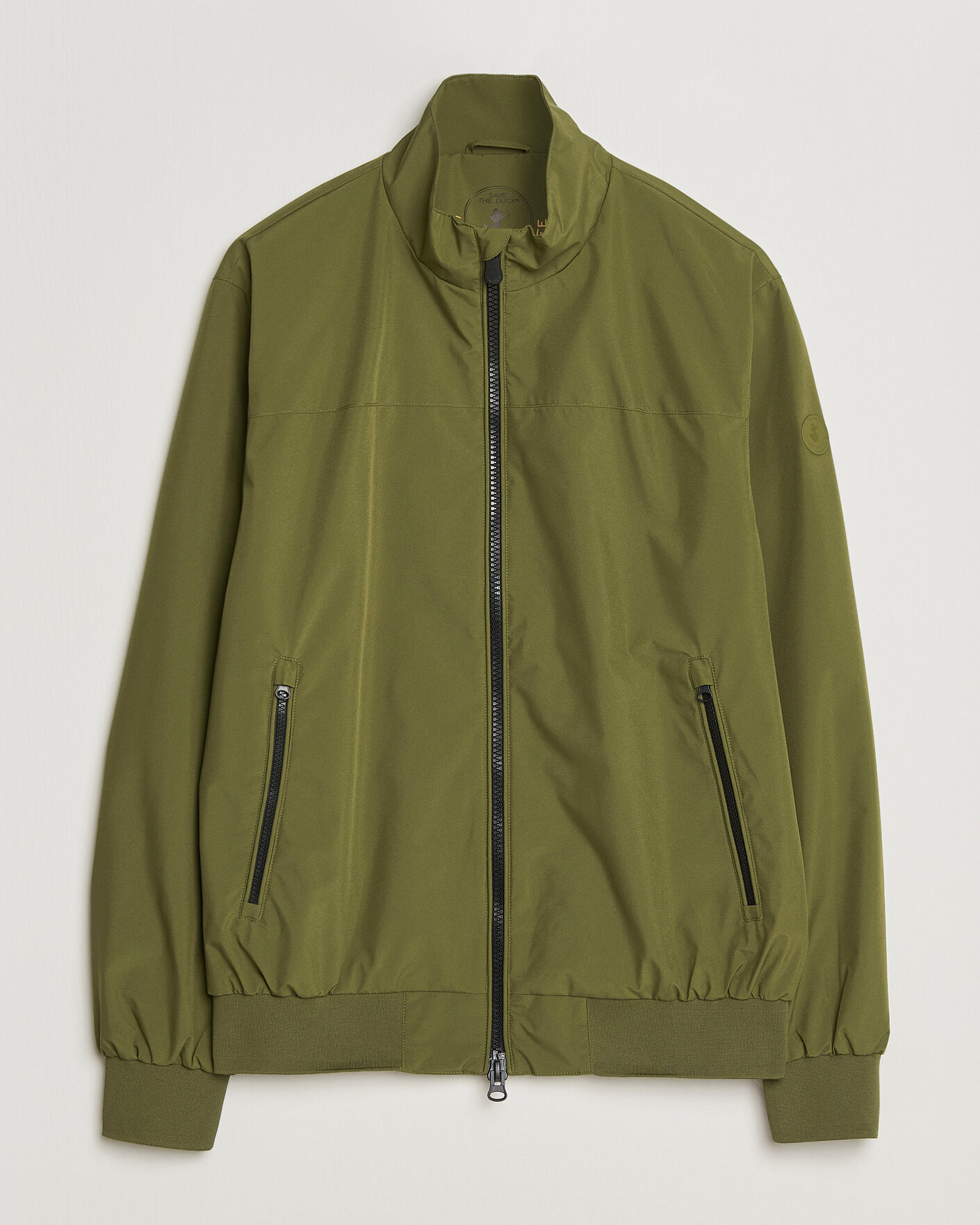 Herren | Jacken | Save The Duck | Finlay Nylon Harrington Jacket Dusty Olive