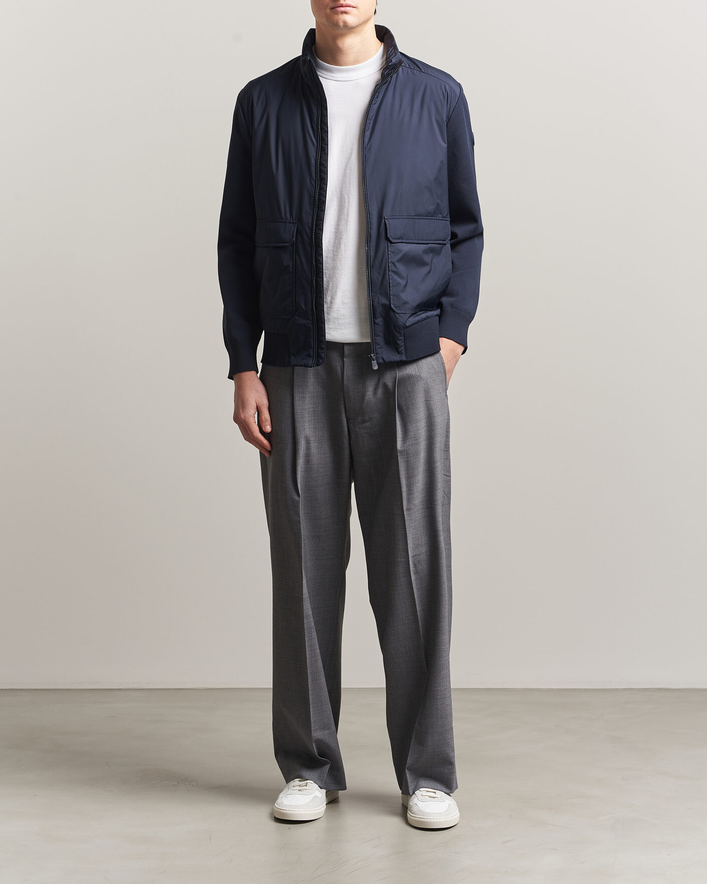 Herren | Jacken | Save The Duck | Alfo Hybrid Jacket Navy Blue