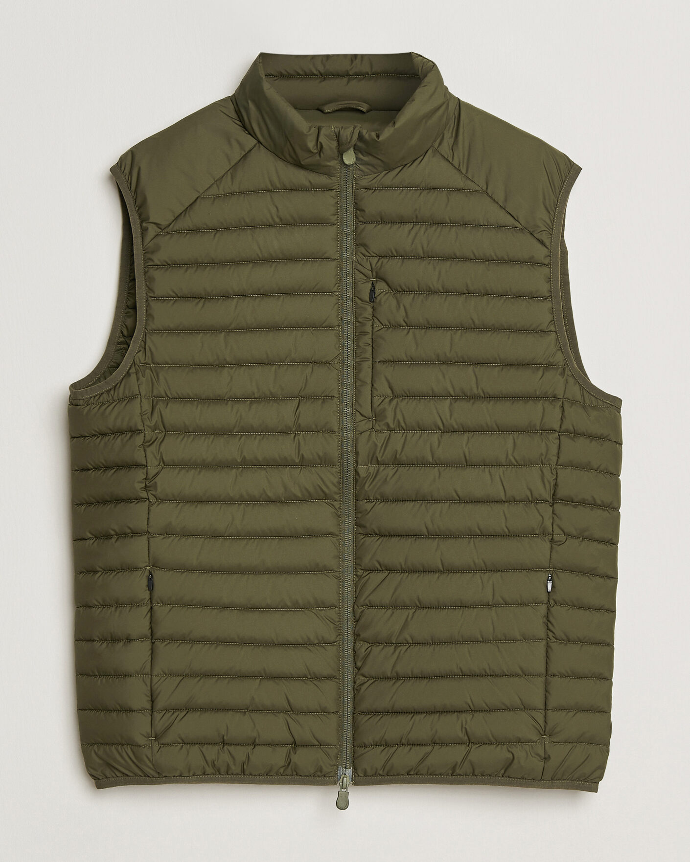 Herren | Westen | Save The Duck | Dave Lightweight Padded Vest Snake Green