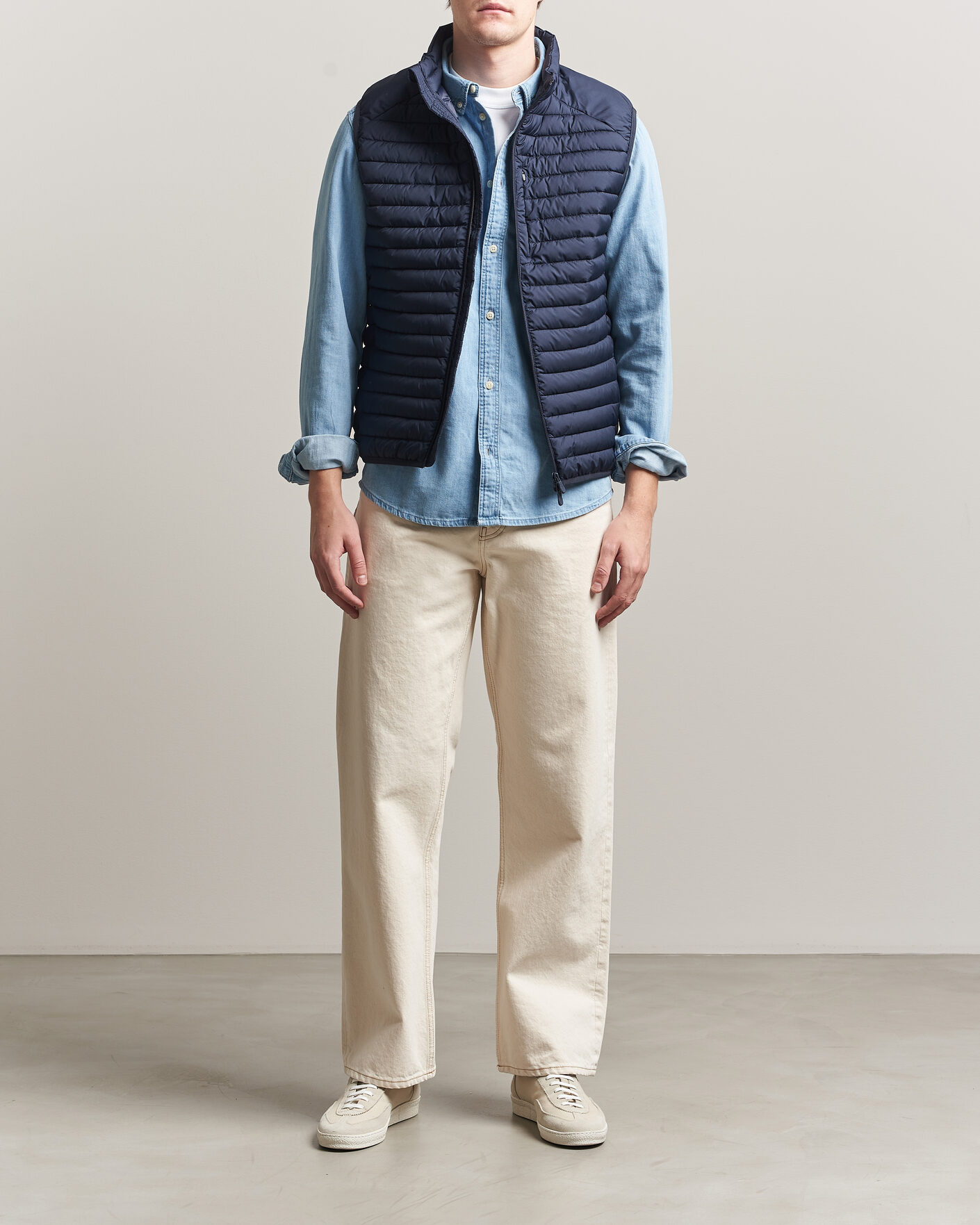Herren | Westen | Save The Duck | Dave Lightweight Padded Vest Navy Blue