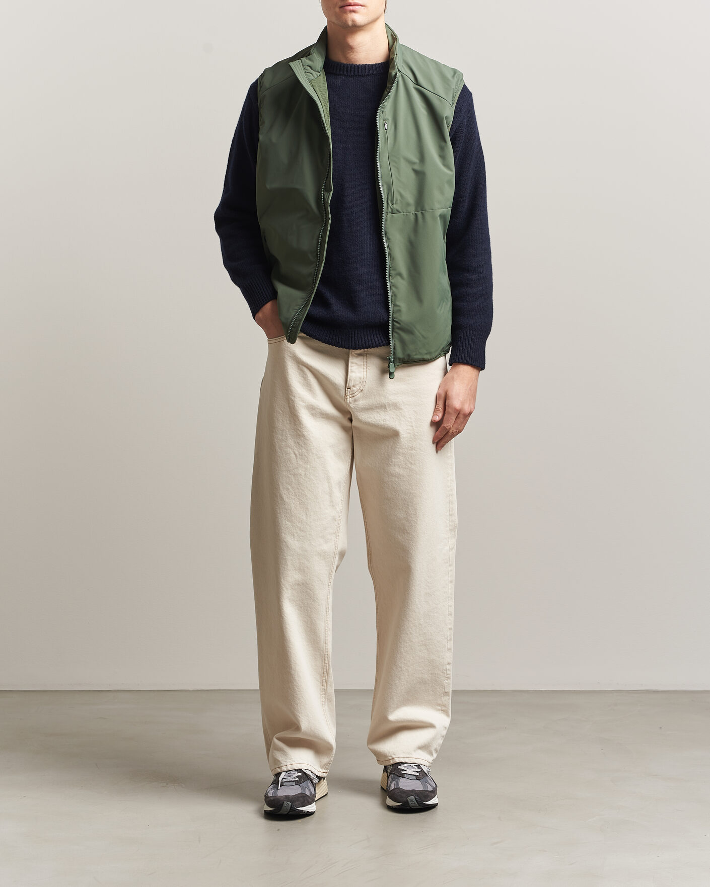 Herren | Westen | Save The Duck | Joe Wind/Water Resistant Vest Thyme Green